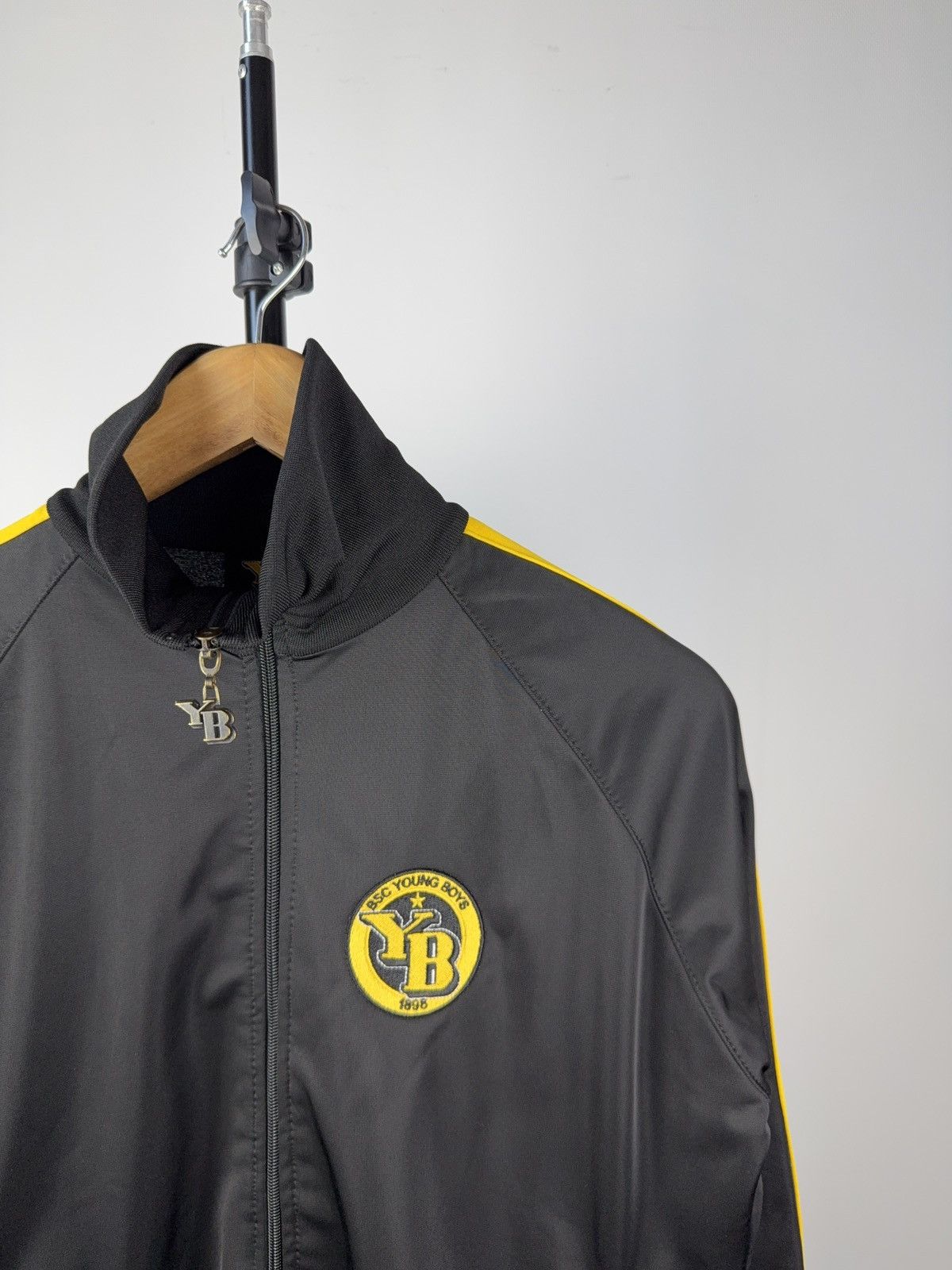 Other Vintage 90s BSC Young Boys Track Jacket Black Yellow Zip XS Size US XS / EU 42 / 0 - 3 Thumbnail