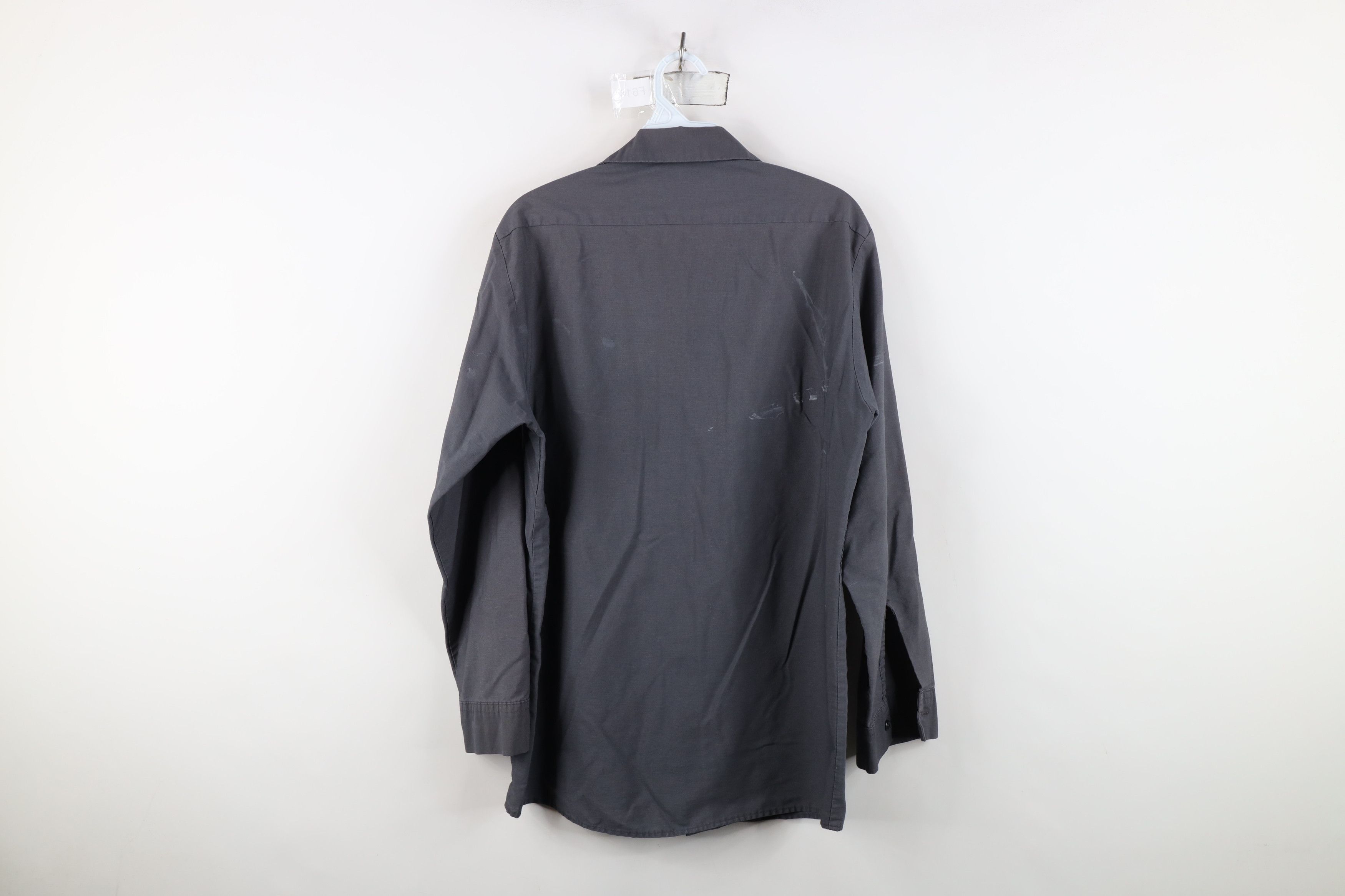 Vintage Vintage 90s Streetwear Workwear Mechanic Button Shirt USA Size US M / EU 48-50 / 2 - 13 Thumbnail