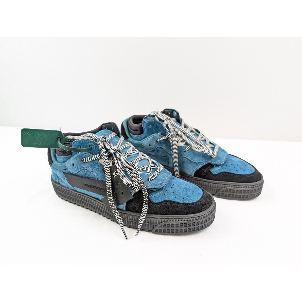 Off-White o1rshd1 Floating Arrow Suede Sneakers in Multicolor Size US 10 / EU 43 - 7 Thumbnail