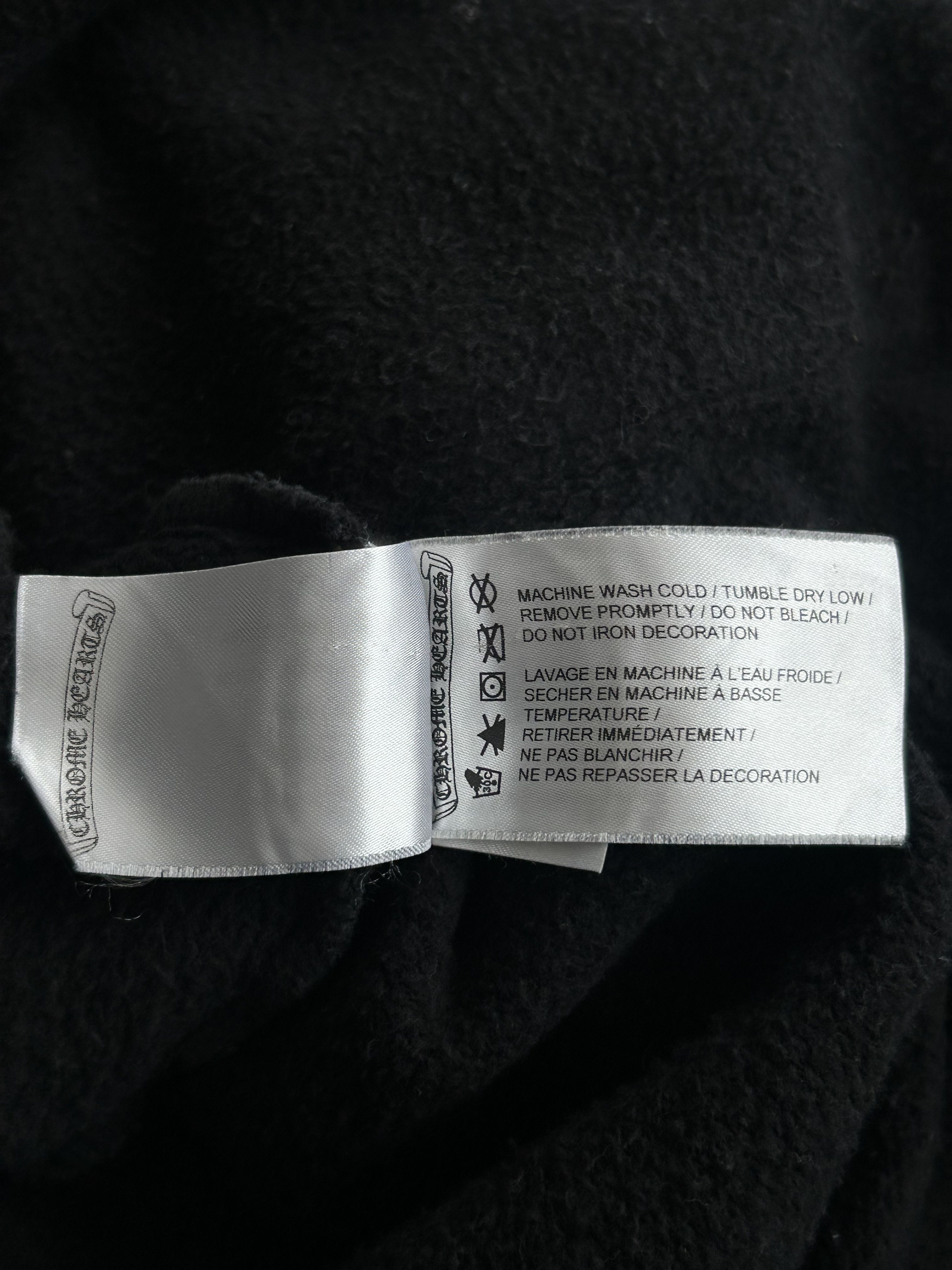 Chrome Hearts Chrome Hearts Black & Yellow Cross Logo Zip Up Hoodie Size US M / EU 48-50 / 2 - 5 Thumbnail