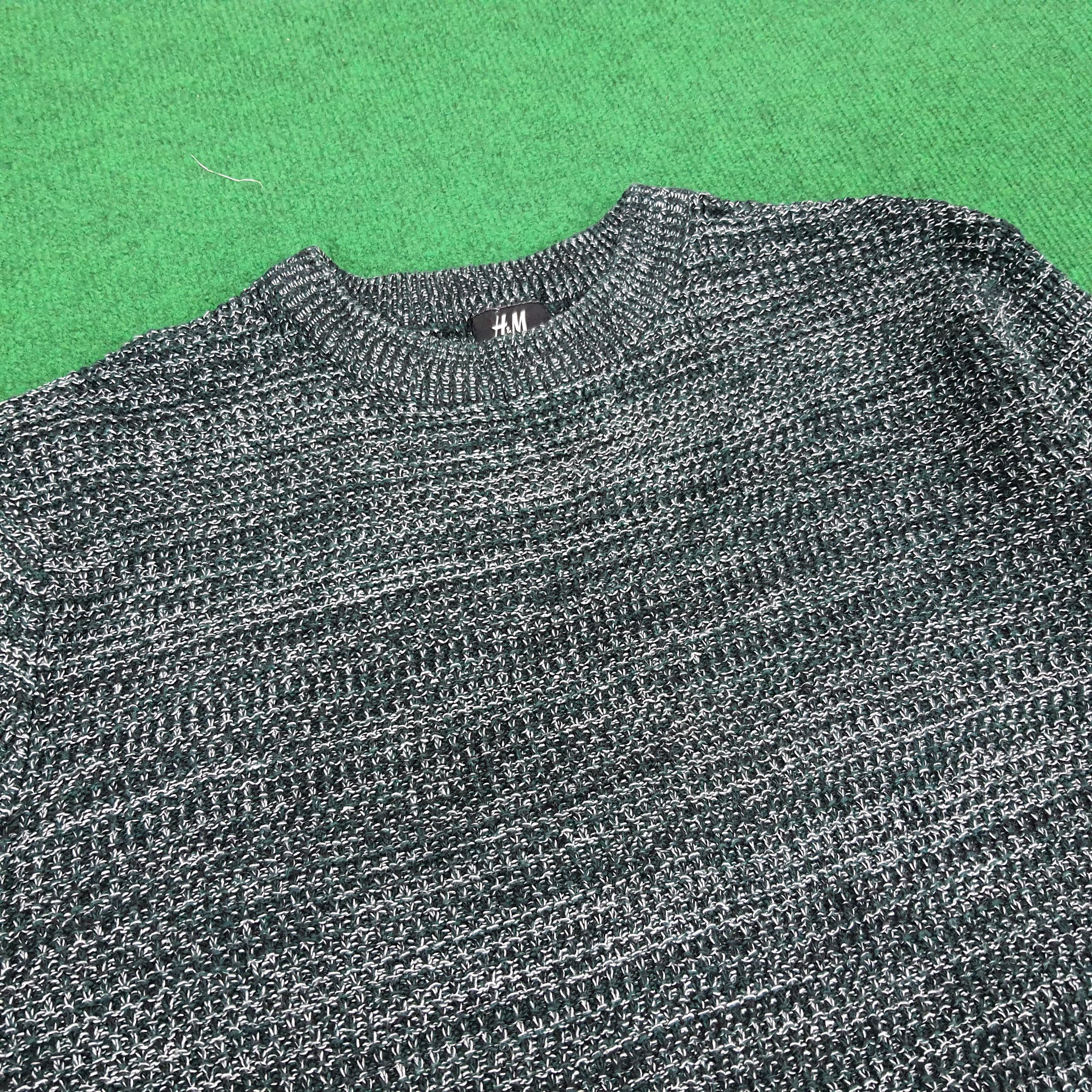 Japanese Brand Vintage H&M Knitted Winter Session Sweatshirt Size US L / EU 52-54 / 3 - 2 Thumbnail
