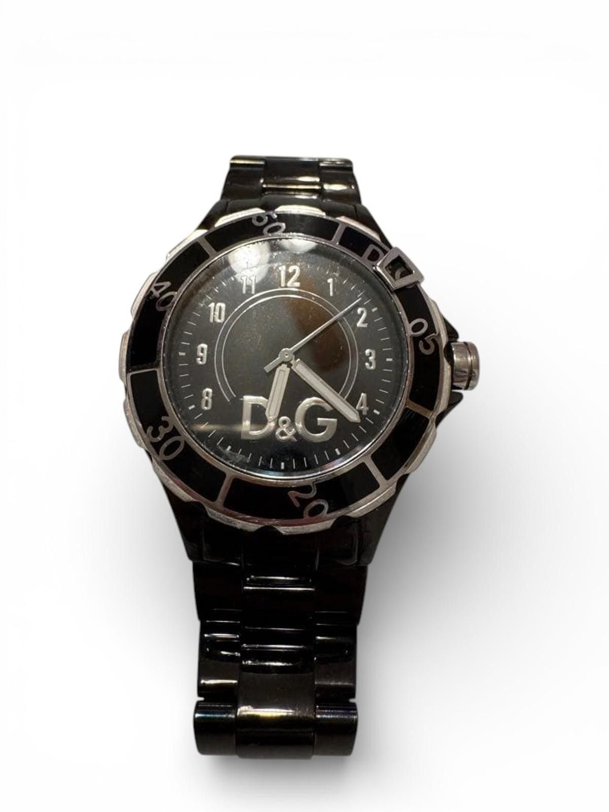 Dolce & Gabbana Dolce & Gabbana - Black Analog Wrist Watch with Metal Band Size ONE SIZE - 6 Thumbnail