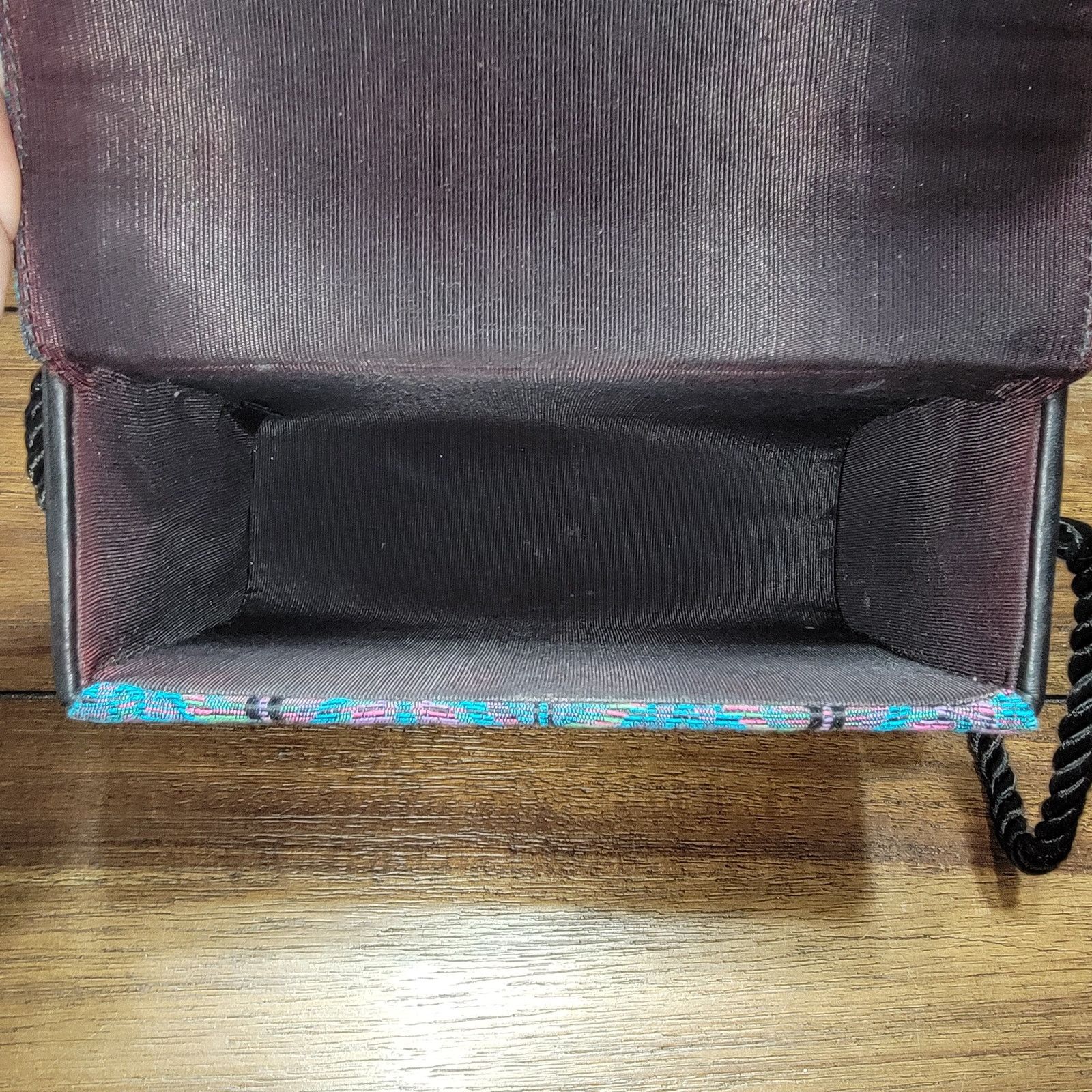 Other Small Hard Shell Shoulder Bag w/ Tassels (NO tags) Size ONE SIZE - 10 Thumbnail