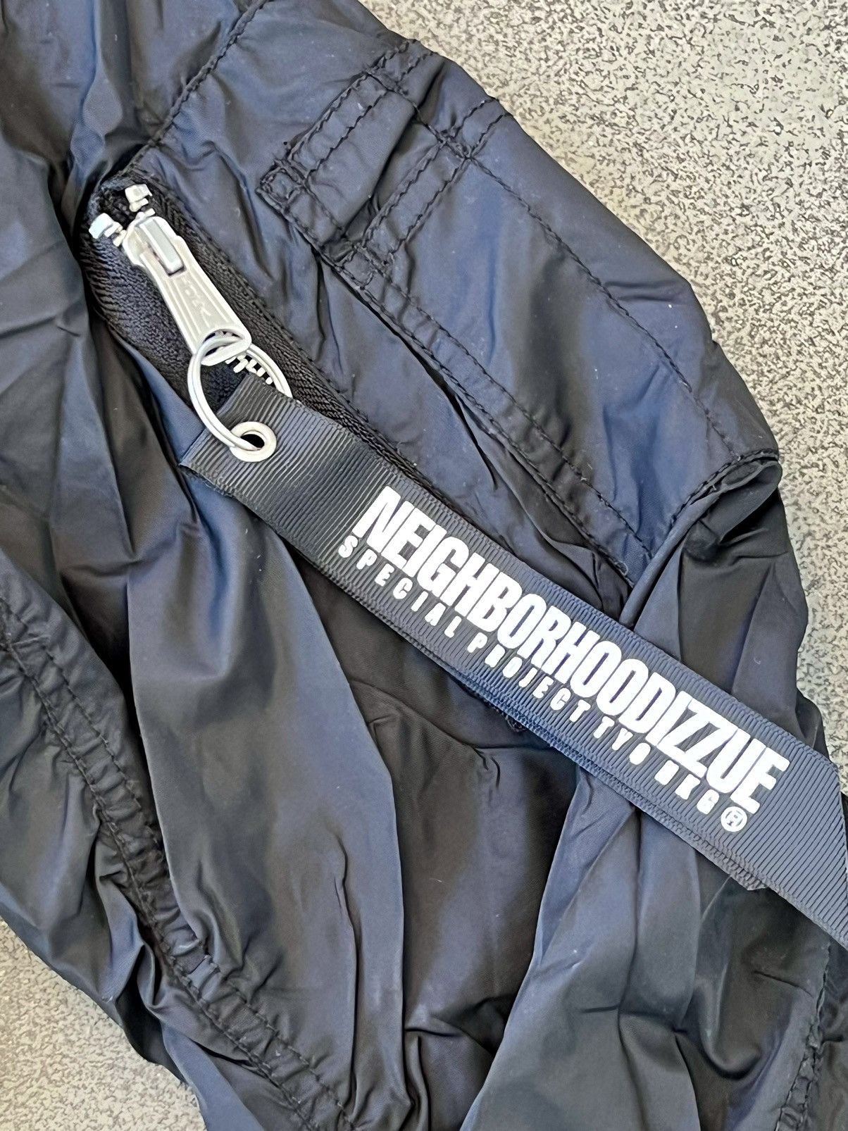 Neighborhood × izzue NEIGHBORHOOD X IZZUE COLLAB Patches Black Bomber Jacket Size US M / EU 48-50 / 2 - 7 Thumbnail