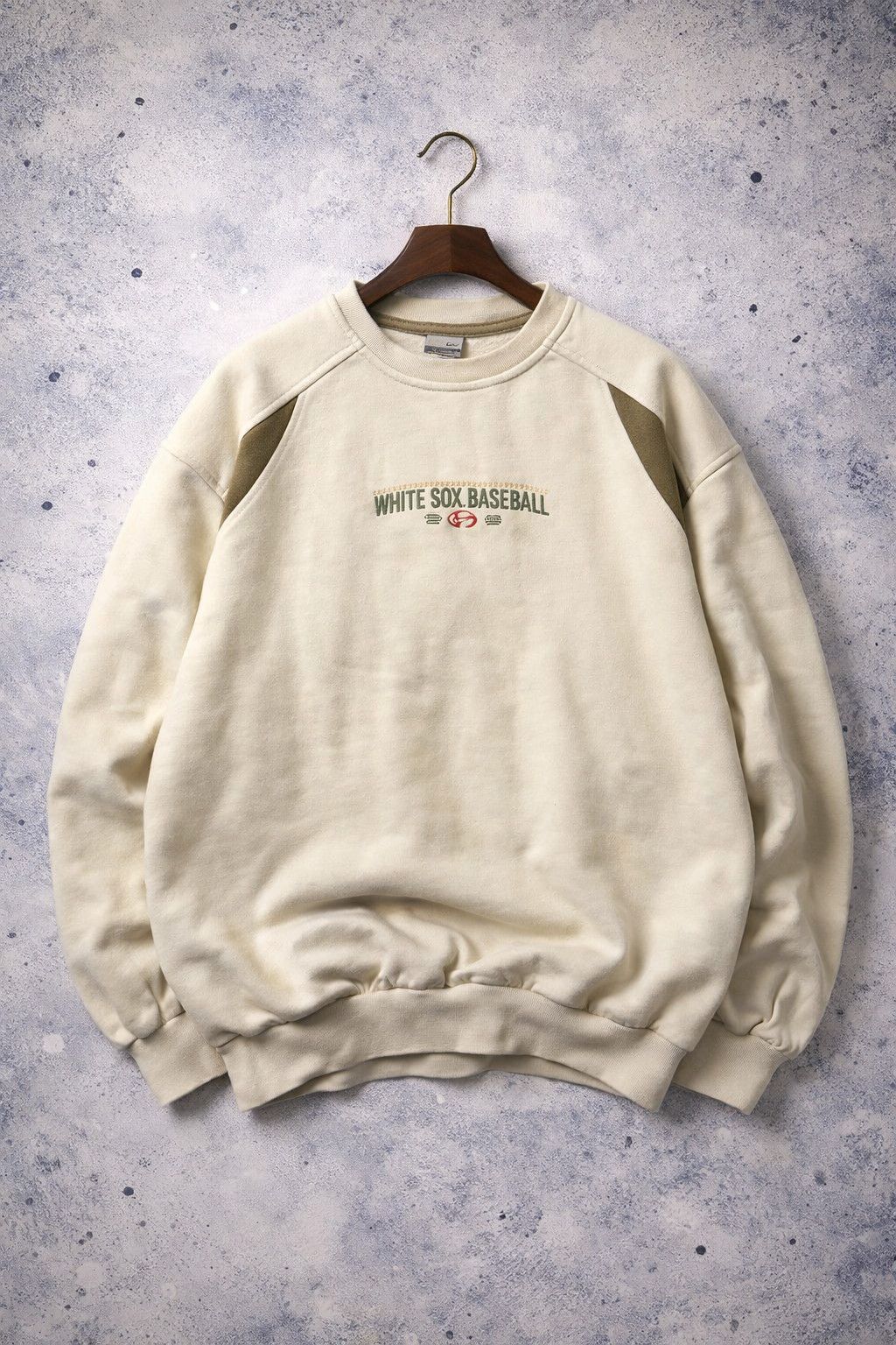 Nike Nike 90s Vintage White Sox Baseball Oversize Sweatshirt Size US XL / EU 56 / 4 - 1 Thumbnail