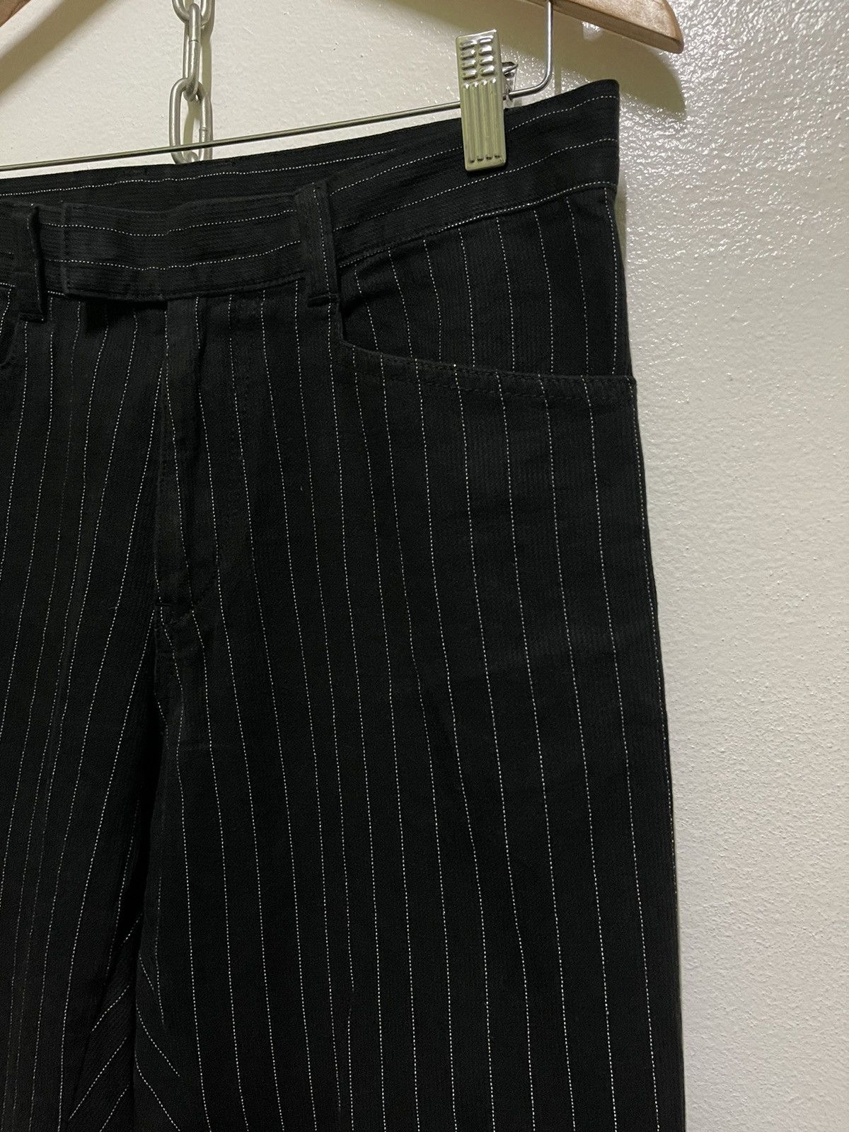 Katharine Hamnett London Hamnett Striped Pants Legs Zipper Japan Size US 30 / EU 46 - 5 Thumbnail