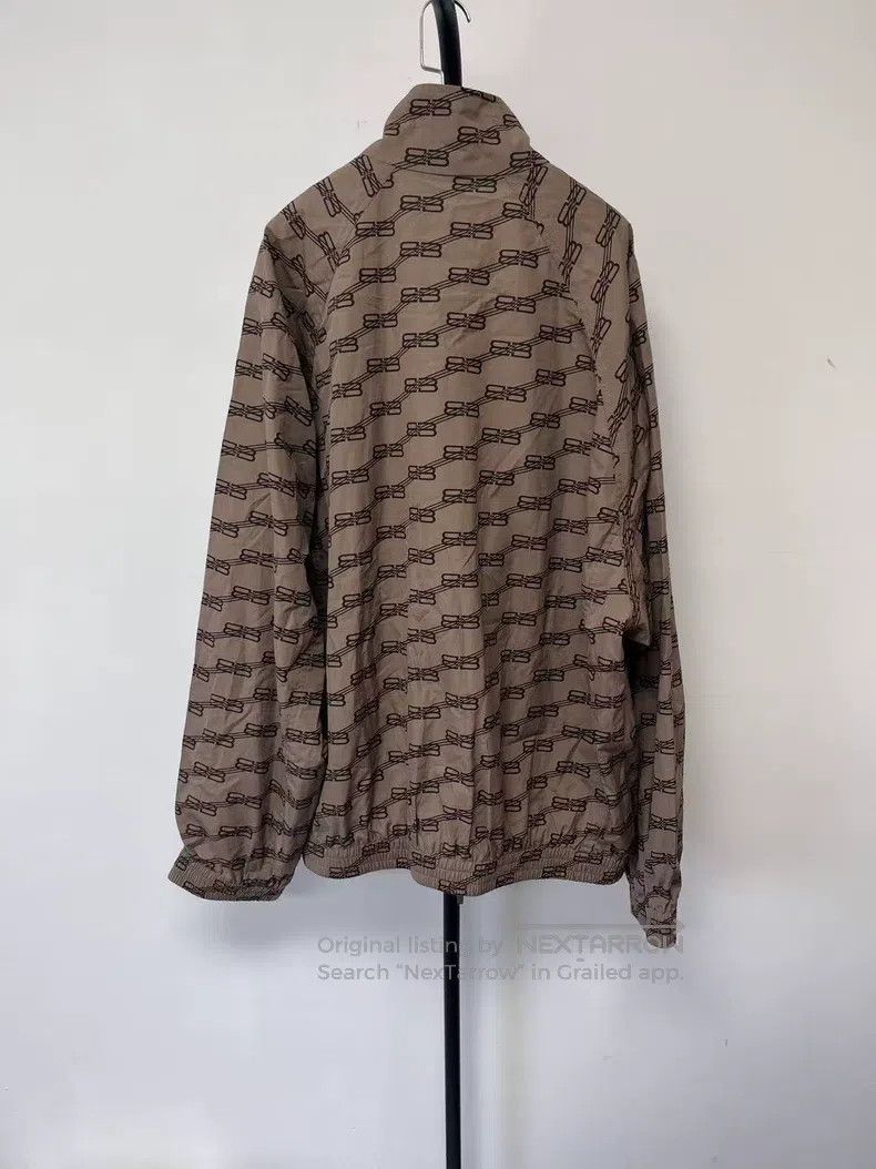 Balenciaga Balenciaga Logo Full Print Stand Collar Zip-Up Loose Fit J Size US S / EU 44-46 / 1 - 2 Thumbnail