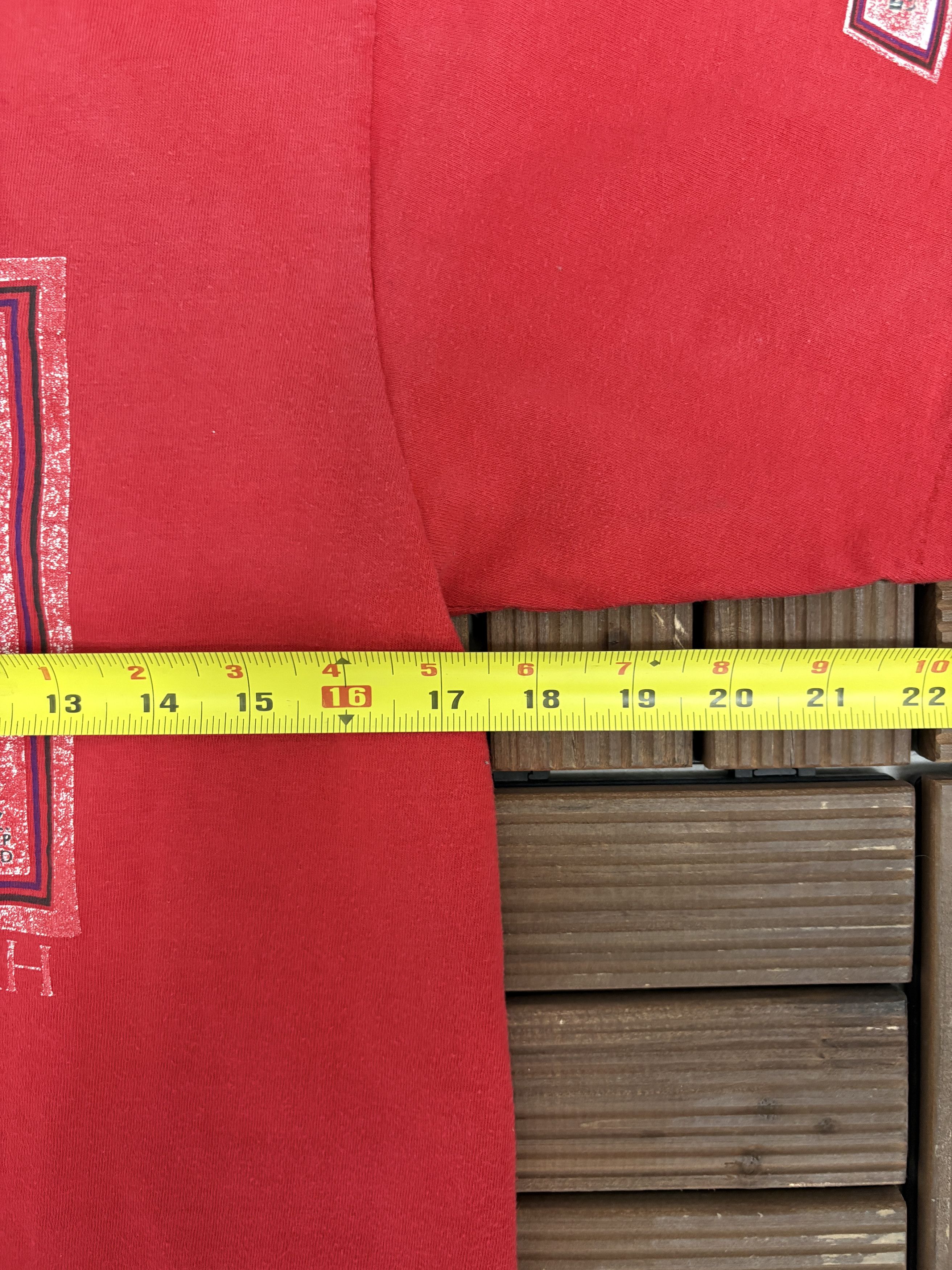 Vintage Wasatch Premium Ale Vintage Red T-Shirt Tee Size US M / EU 48-50 / 2 - 7 Thumbnail