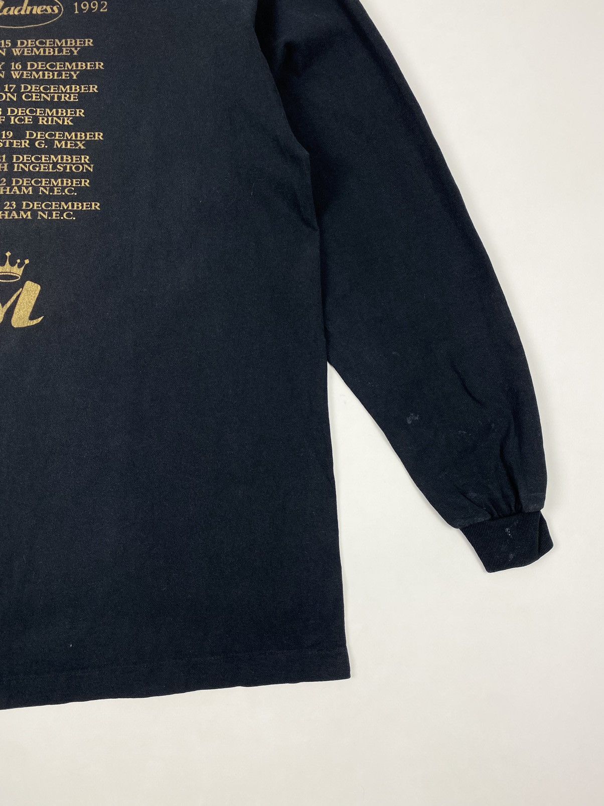 Band Tees 1992 Vintage Madness Ska Punk X-Mas UK Tour Long Sleeve Tee Size US XL / EU 56 / 4 - 9 Thumbnail