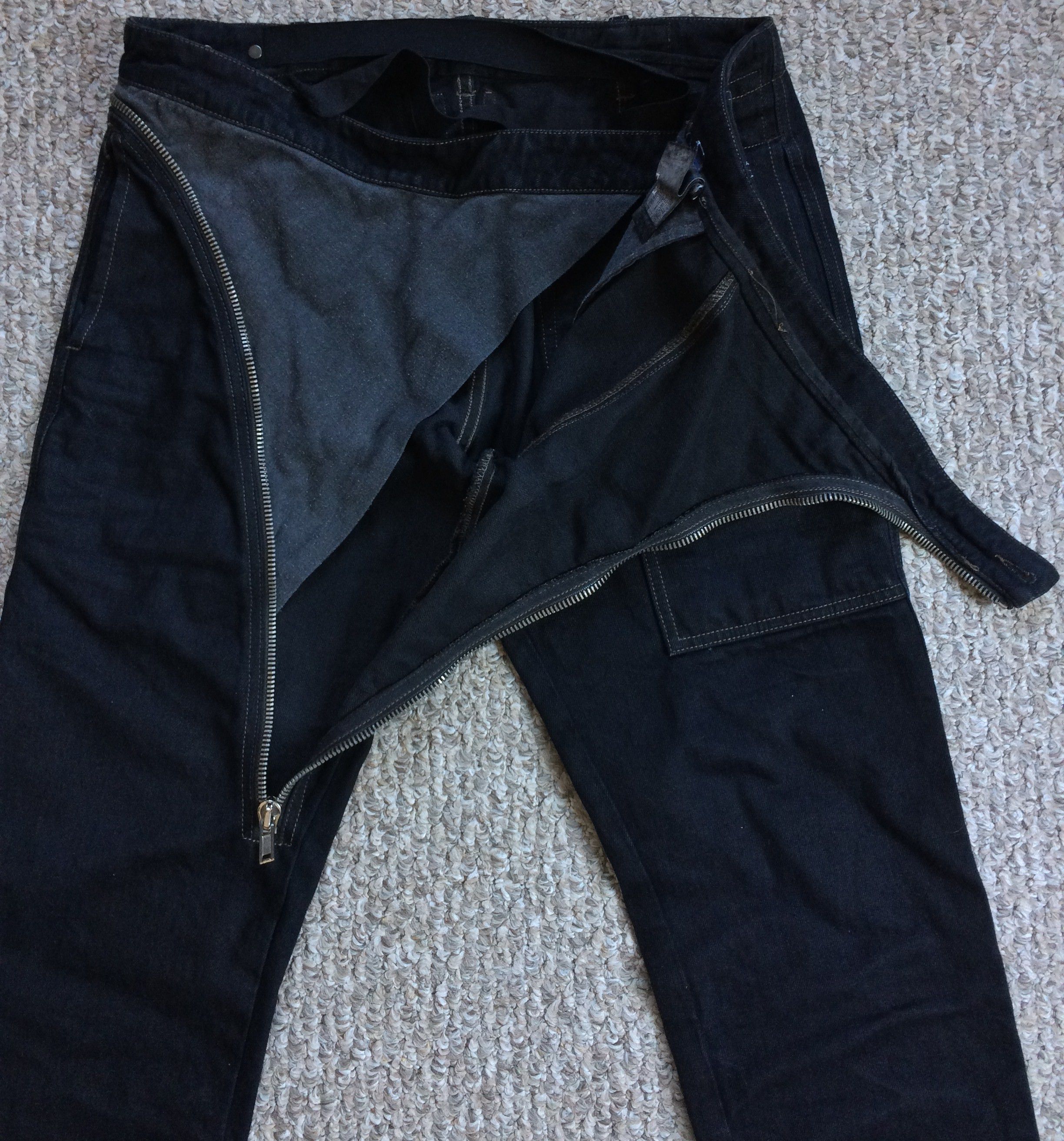 Rick Owens OG Rick Owens DRKSHDW AirCut Denim Size US 32 / EU 48 - 3 Thumbnail