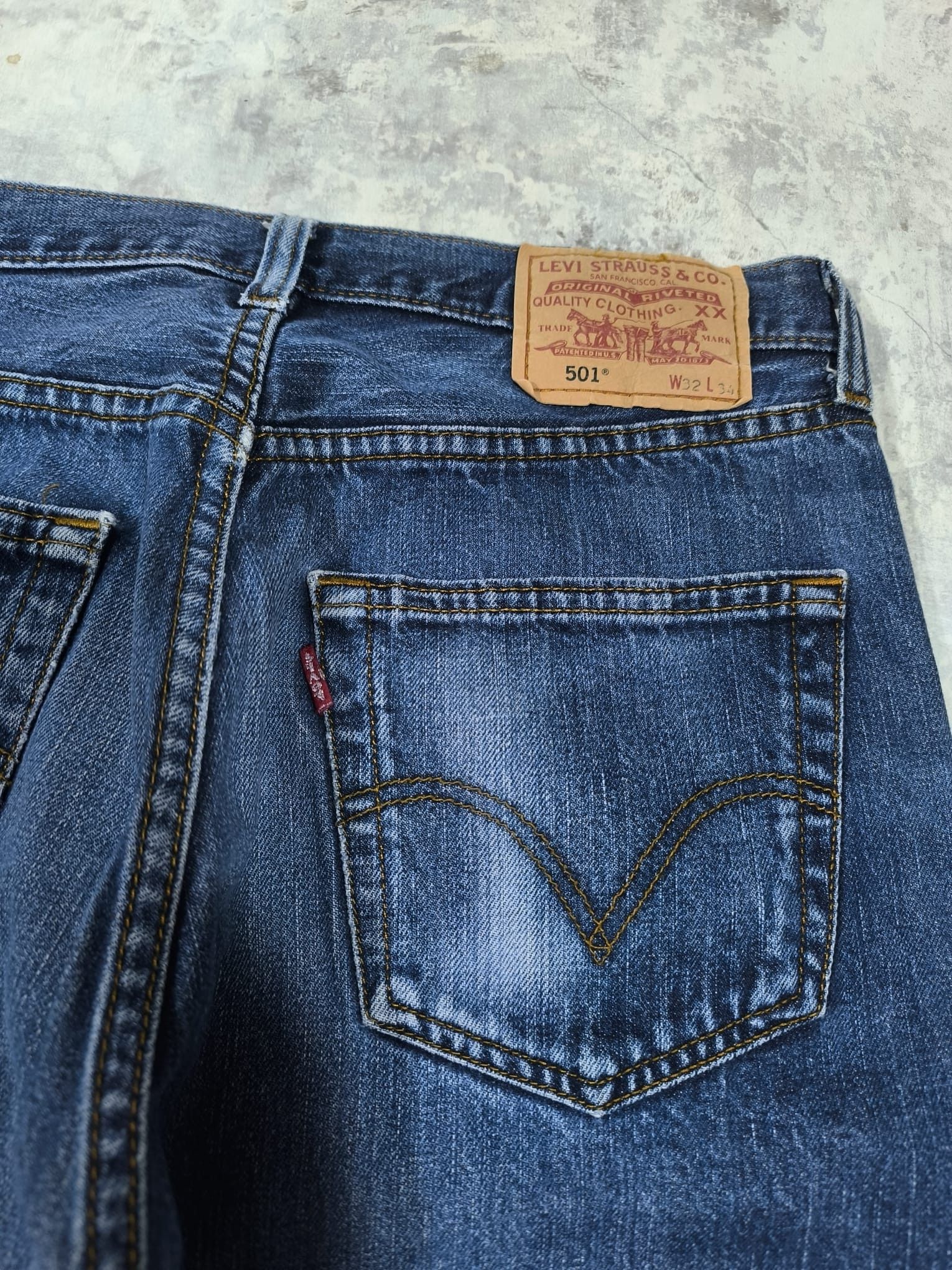 Levi's vtg 32x34 501 levi's Size US 31 - 7 Thumbnail