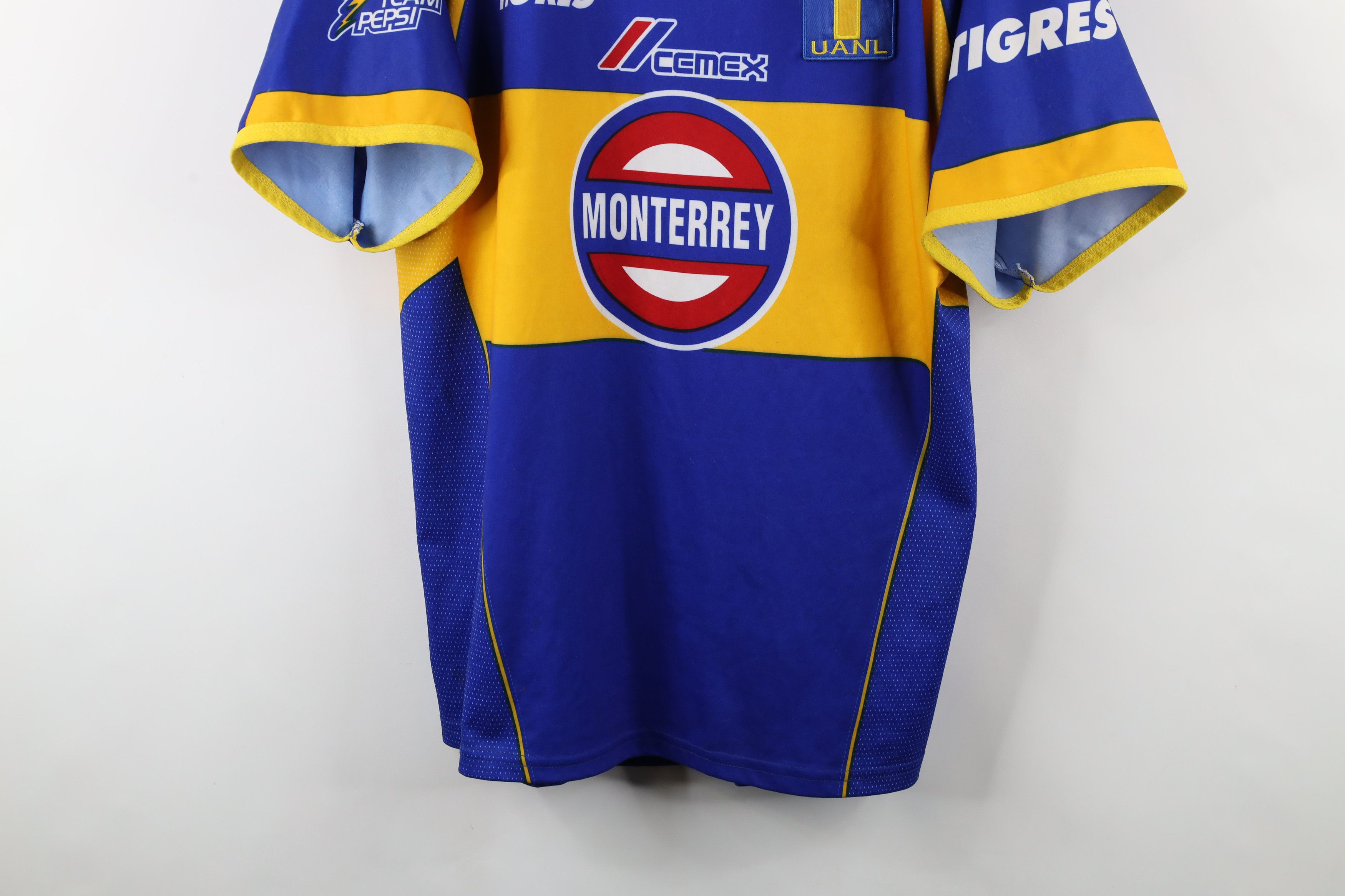 Vintage Vintage Y2K 2004 2005 Liga Tigres UANL Soccer Futbol Jersey Size US XL / EU 56 / 4 - 3 Thumbnail