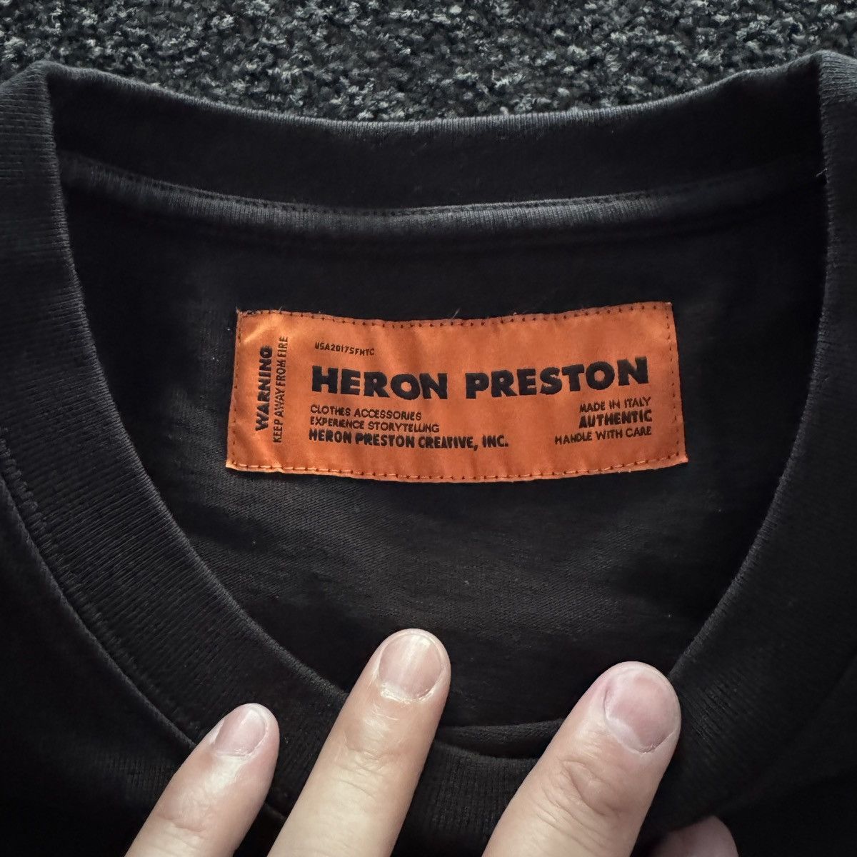 Heron Preston Heron Preston Tee Size US S / EU 44-46 / 1 - 4 Thumbnail