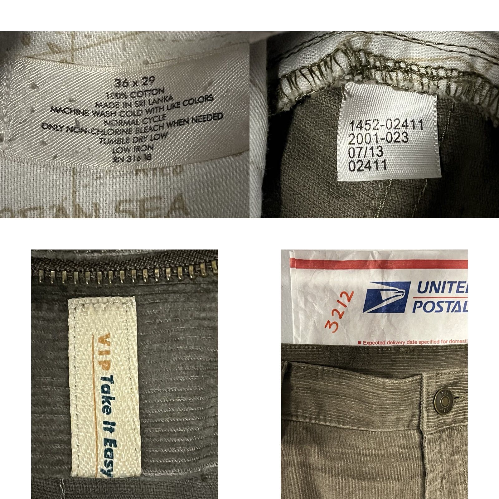 Jos. A. Bank Jos. A. Bank Corduroy Pants Regular Men 36x29 Brown VIP Take It Easy Flat Front Straight Leg Corduroy Preppy Classic Easy Care Size US 36 / EU 52 - 8 Thumbnail