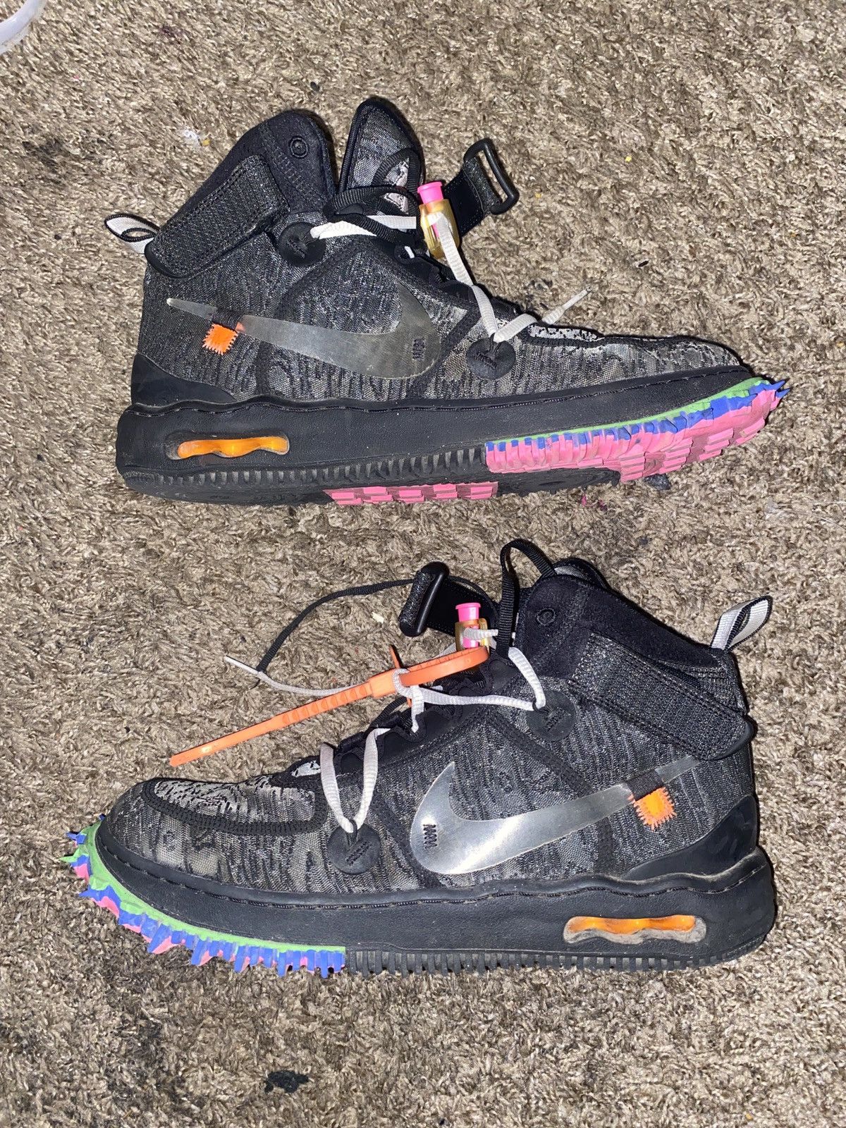 Nike × Off-White Off-white Air Force 1 Mid SP Size US 11 / EU 44 - 5 Thumbnail