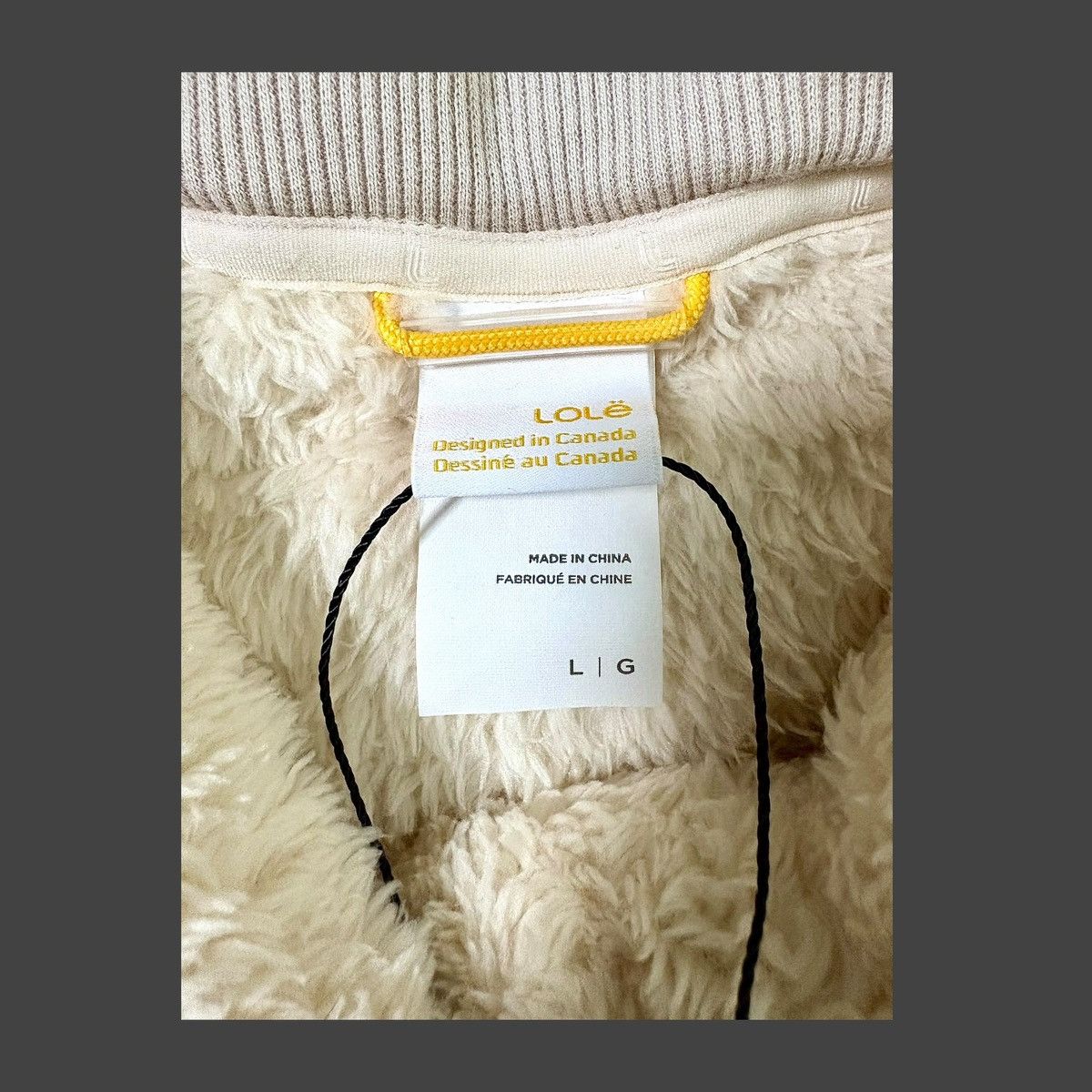 Other Lole Women’s Yana Sherpa Beige Cropped Hoodie Sz L Size L / US 10 / IT 46 - 13 Thumbnail