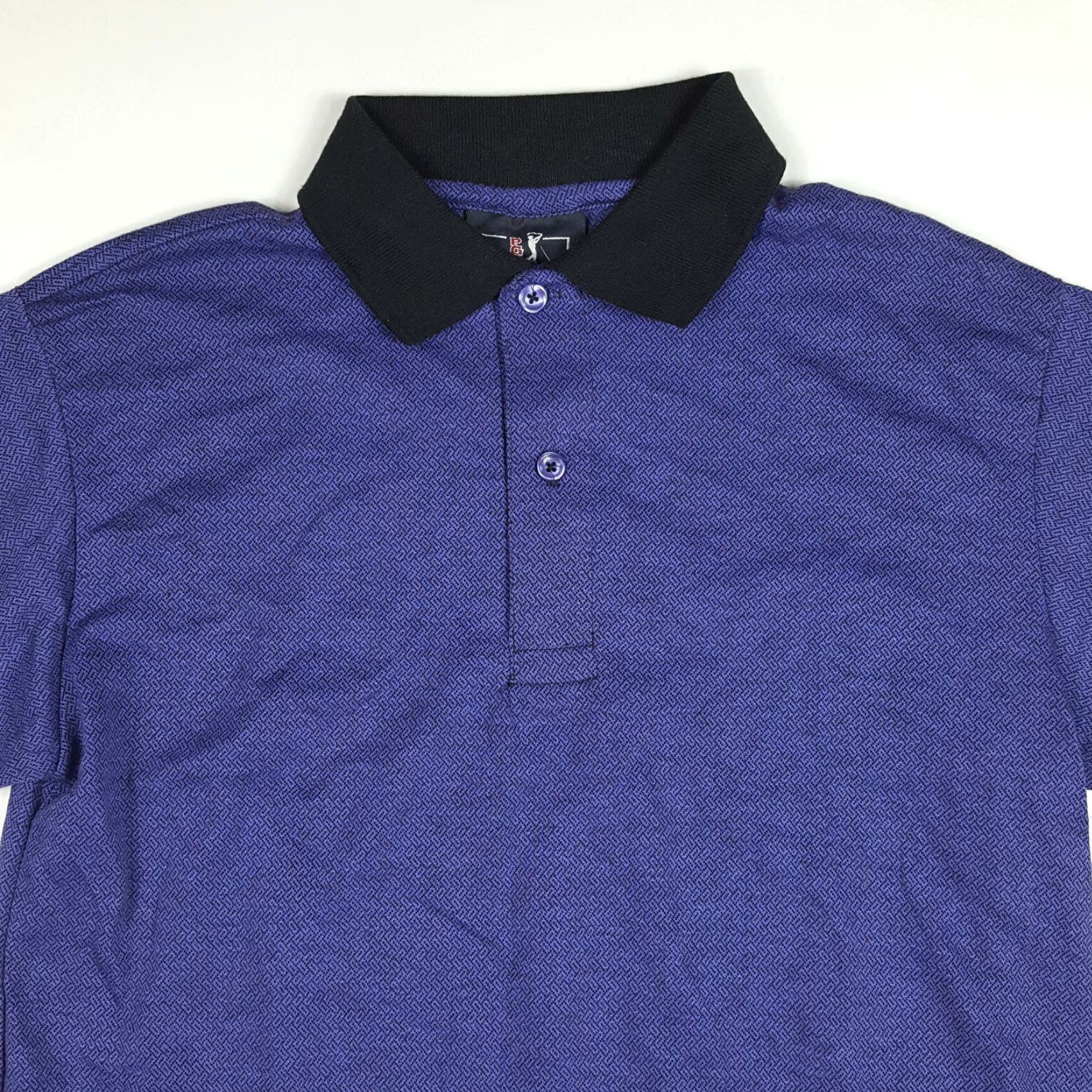 PGA Tour VINTAGE PGA TOUR Polo Shirt Purple Short Sleeve Men Small Collared Shirt VTG 90s Golf Casual Polo Shirt Mens Purple 90s Golf VTG Size US S / EU 44-46 / 1 - 2 Thumbnail