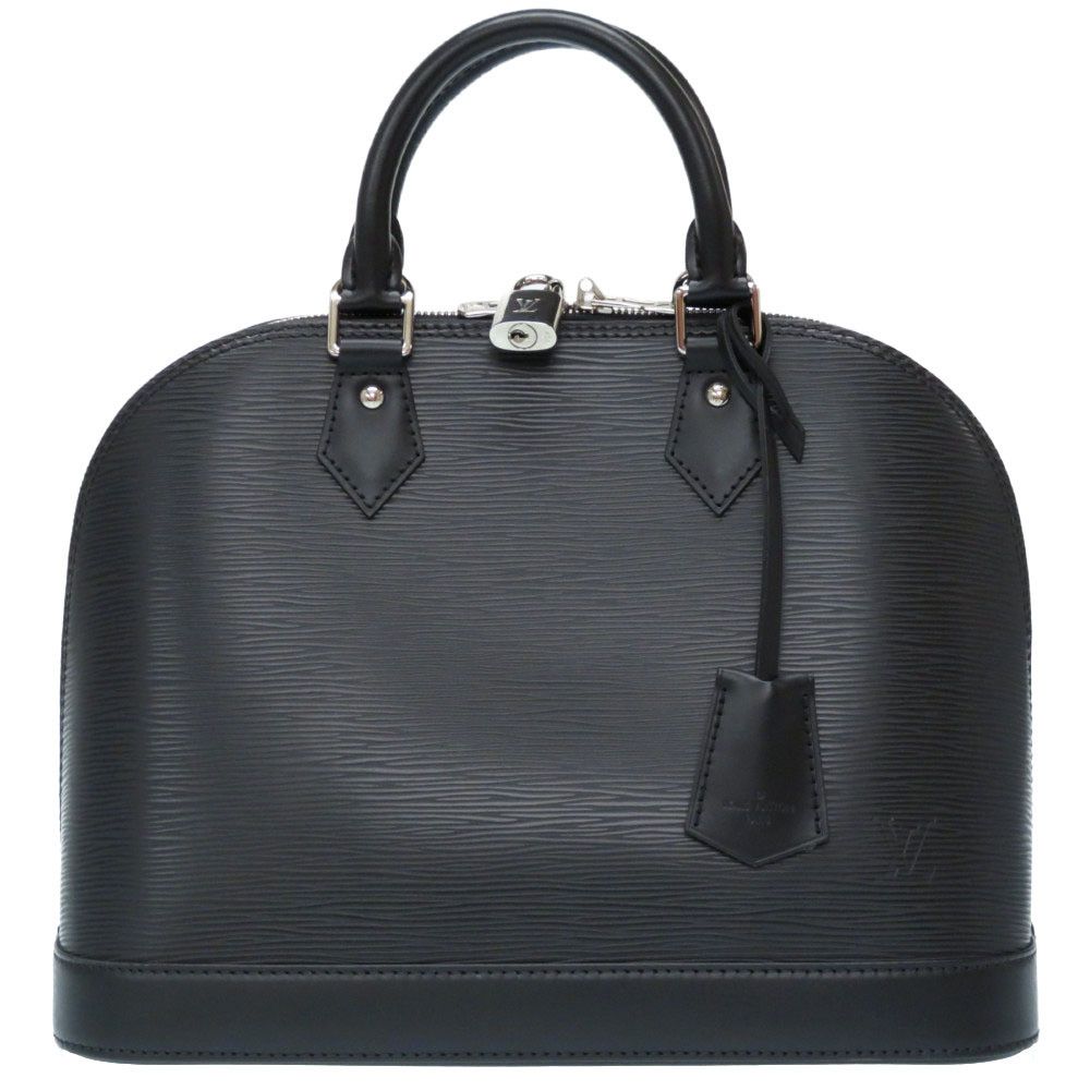 Louis Vuitton Epi Leather Alma PM Handbag Noir Black LV