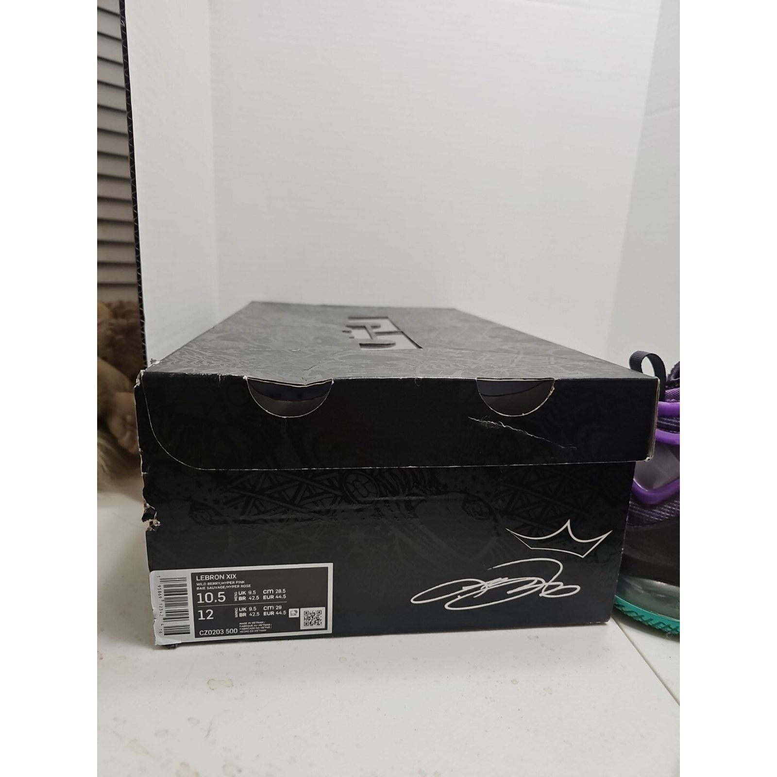 Nike Nike LeBron XIX Wild Berry/Hyper Pink Men's SIZE 10.5 W/ BOX Size US 10.5 / EU 43-44 - 20 Thumbnail