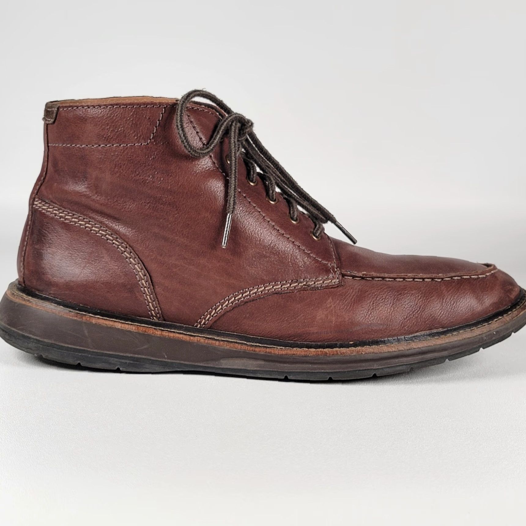 Clarks Clarks Mens Boot Leather Brown 61553067Size 10.5 Size US 11 / EU 44 - 4 Thumbnail