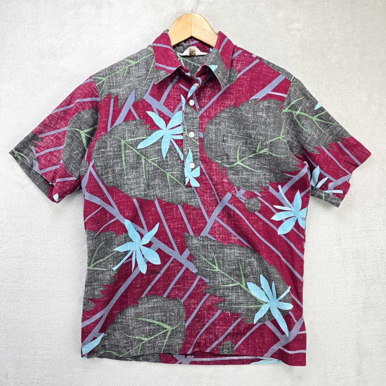 Other Vtg Tropicana Hawaiian Shirt Medium 70s Floral *FLAWS* Size US M / EU 48-50 / 2 - 1 Thumbnail