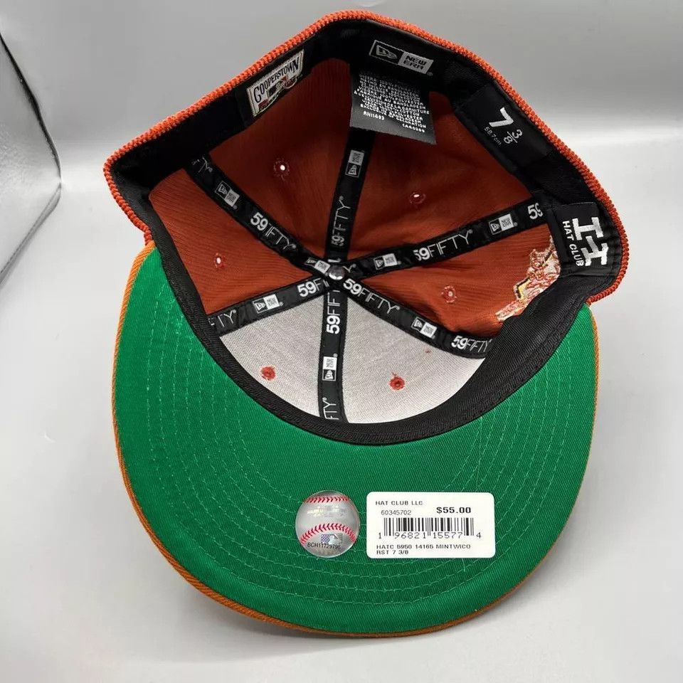 New Era Minnesota Twins Hat Men 7 3/8 Corduroy Fitted Cap New Size ONE SIZE - 5 Thumbnail
