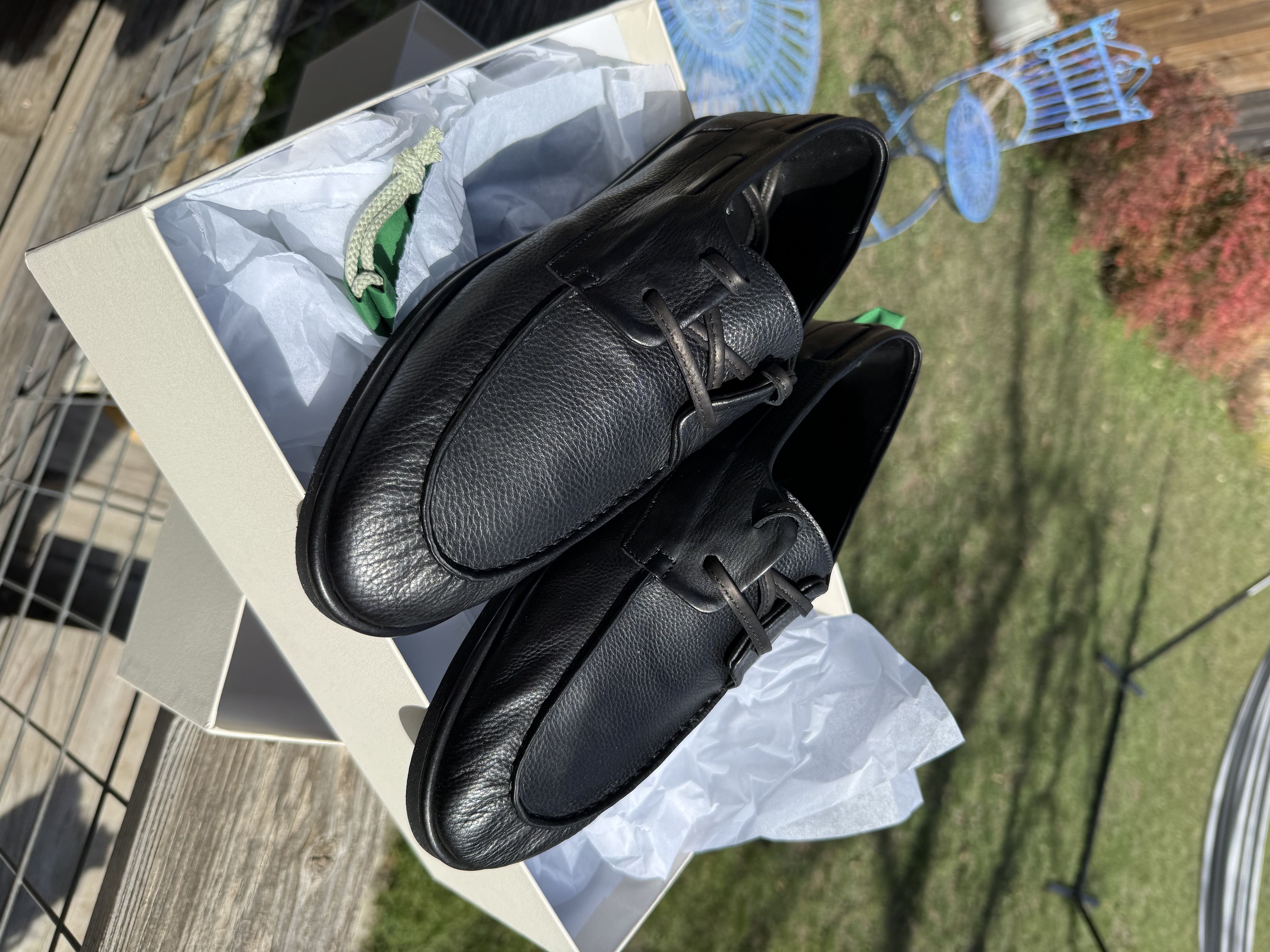 Auralee AURALEE soft leather deck shoes A26SS03QD Size US 7.5 / EU 40-41 - 2 Thumbnail