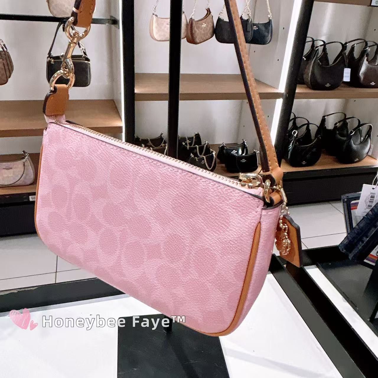 Coach Nolita 19 In Signature Canvas With Charms CDW31 Size ONE SIZE - 4 Thumbnail