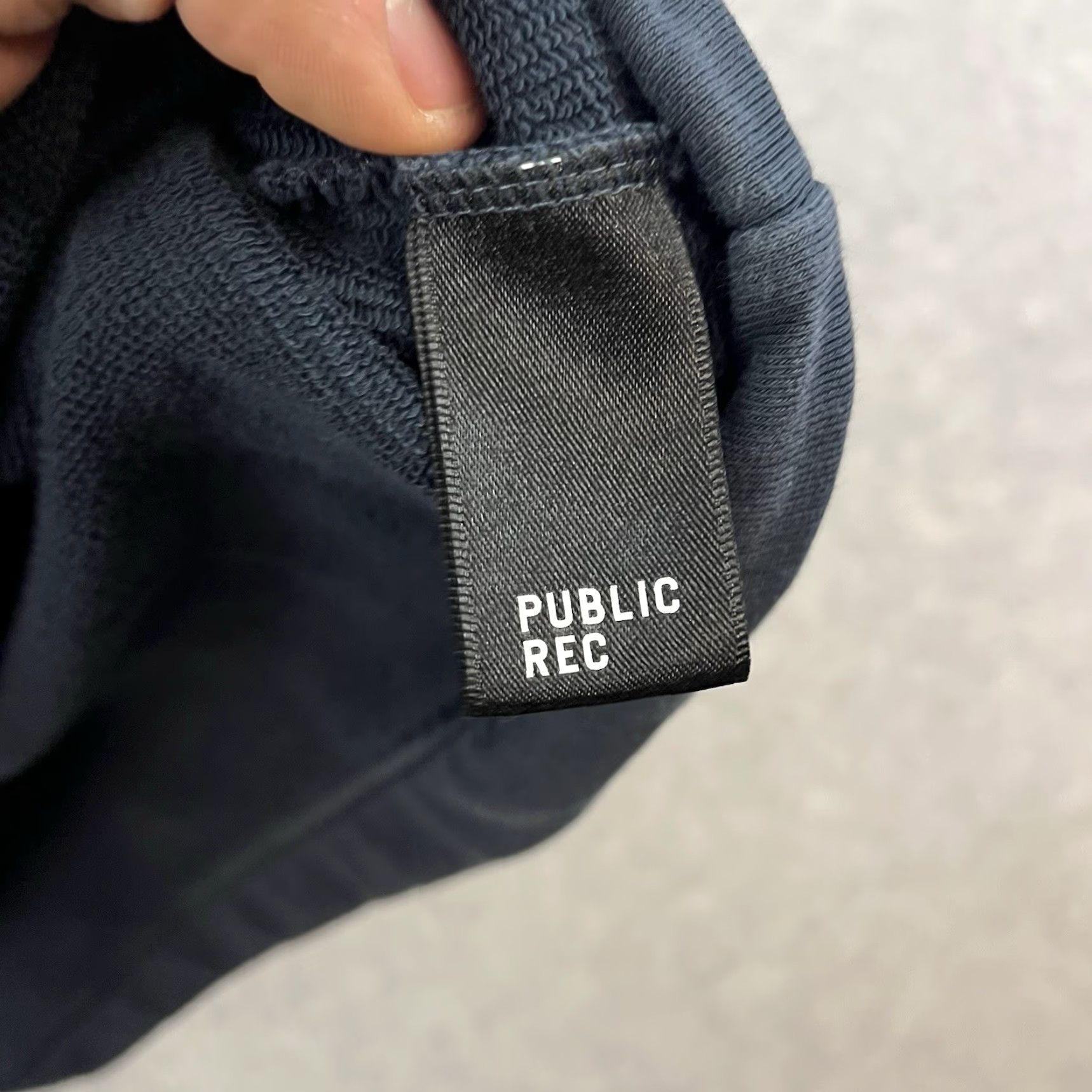 Vintage Public Rec Quarter 1/4 Zip Weekend Pullover Mens 2XL Navy Blue Pima Cotton Sweatshirt Size US XXL / EU 58 / 5 - 5 Thumbnail