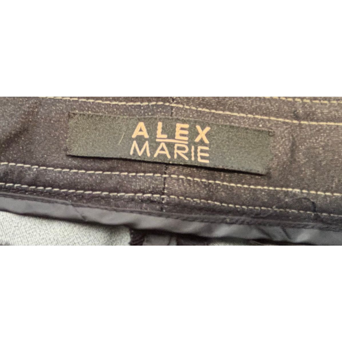 Other Alex Marie Navy Trousers Size 4 Stretch Cotton Blend Size 27" / US 4 / IT 40 - 3 Thumbnail