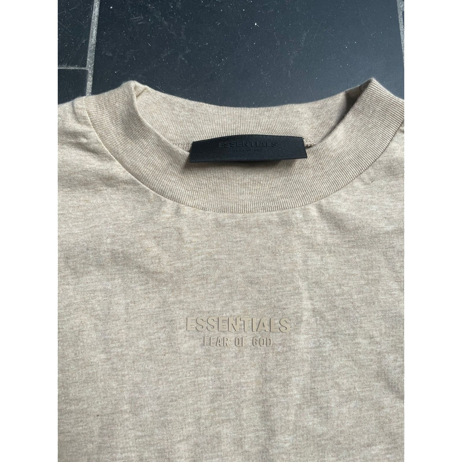 Essentials Essentials Fear Of God Tan Oversized Long Sleeve Size US M / EU 48-50 / 2 - 1 Thumbnail