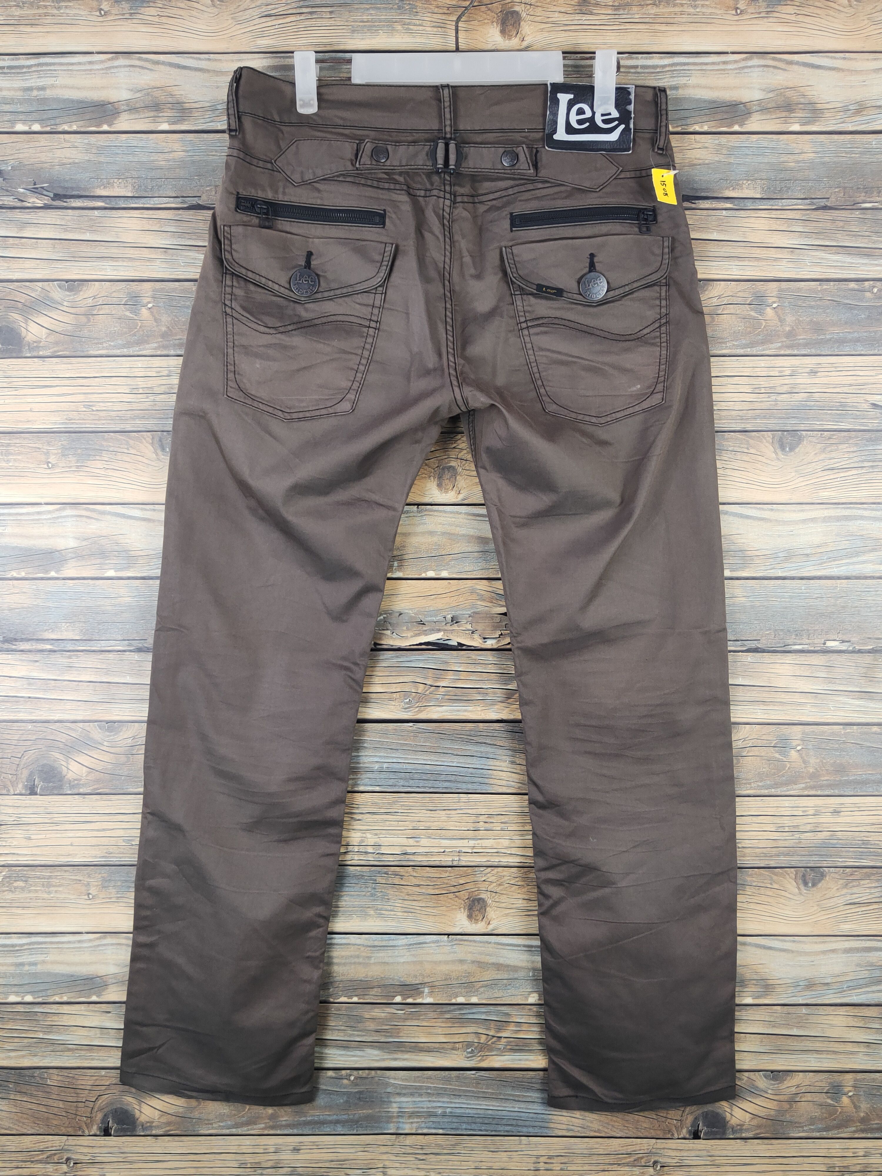 Lee DL Lee Brown Multipocket Casual Pants #1508 Size US 32 / EU 48 - 7 Thumbnail
