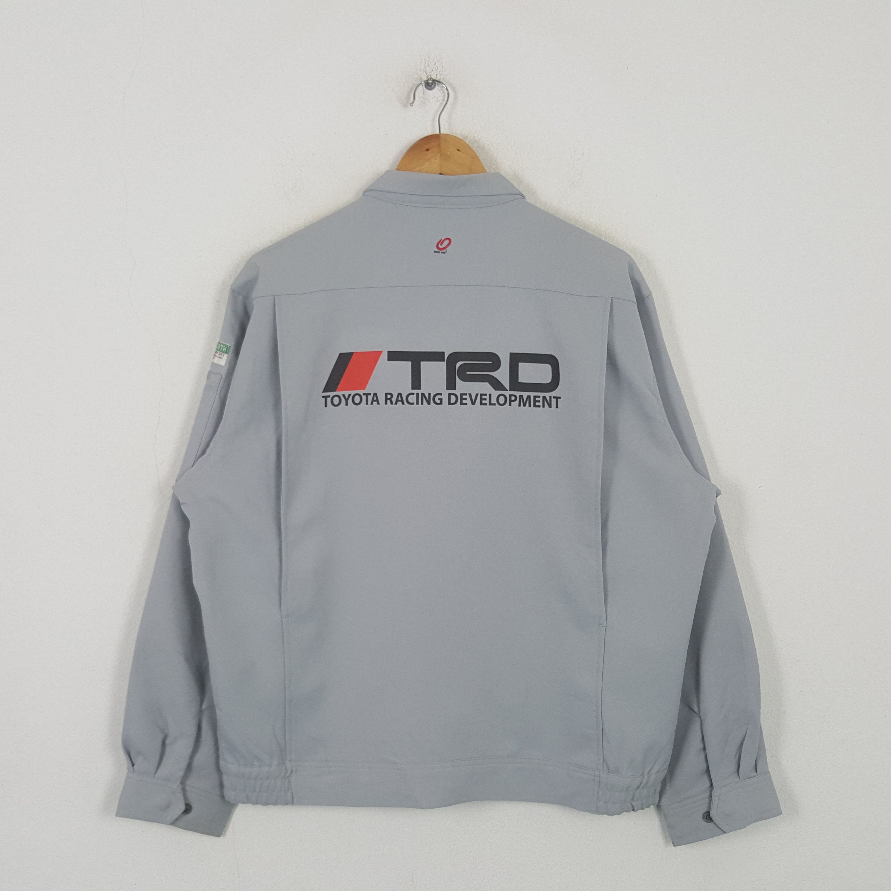 Japanese Brand Vintage Toyota Racing Development TRD Custom Art Jacket RR7 Size US L / EU 52-54 / 3 - 1 Thumbnail