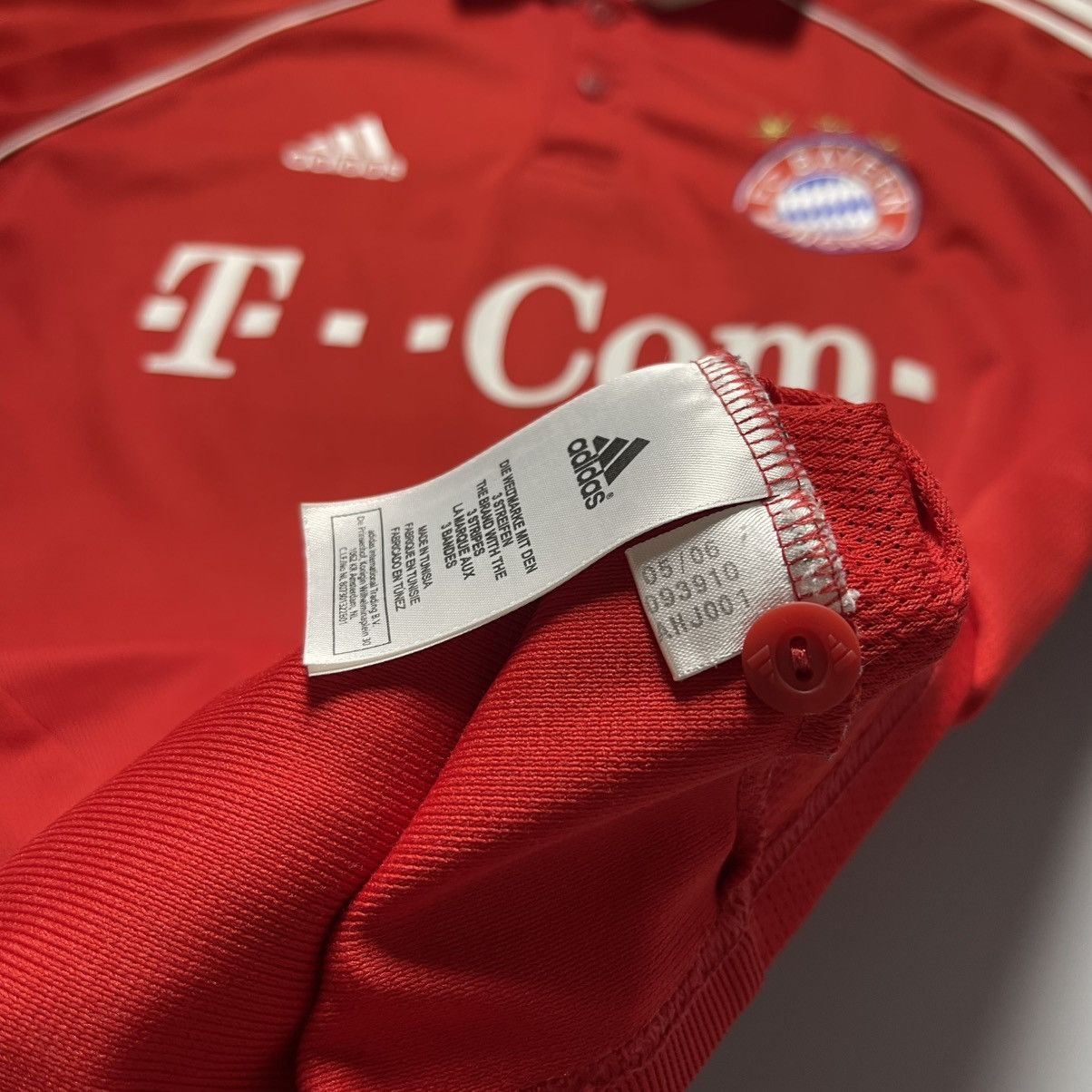 Vintage BAYERN ADIDAS 2006/2007 FOOTBALL HOME JERSEY #14 PIZZARO Size US XL / EU 56 / 4 - 14 Thumbnail
