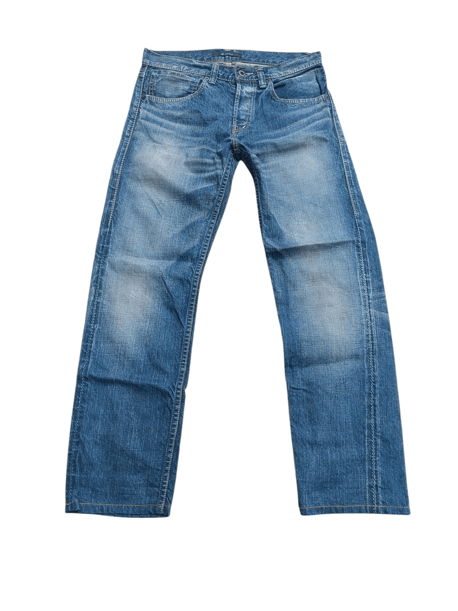 Japanese Brand × Johnbull Johnbull Redline Selvedge Heavy Denim Buttonfly Jeans Size US 30 / EU 46 - 1 Thumbnail