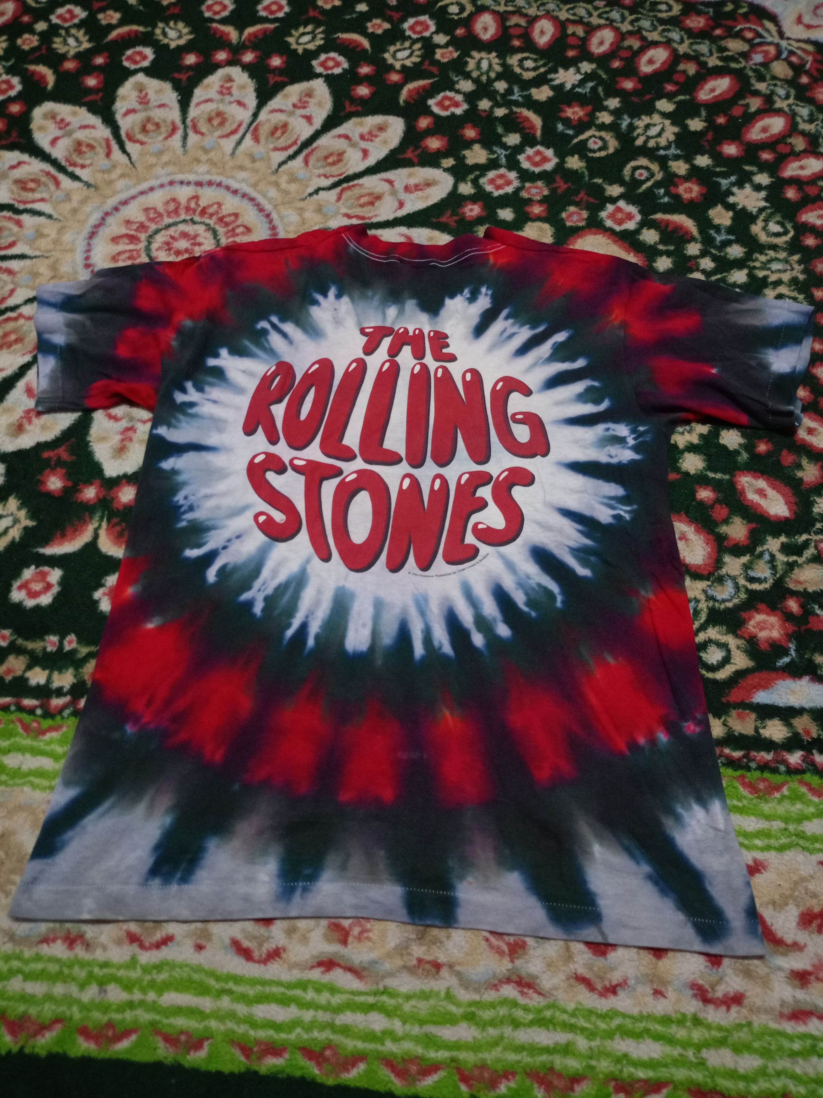 Band Tees × Vintage 💥 liquid Blue VTG X Rolling stone 💥 Size US L / EU 52-54 / 3 - 2 Thumbnail