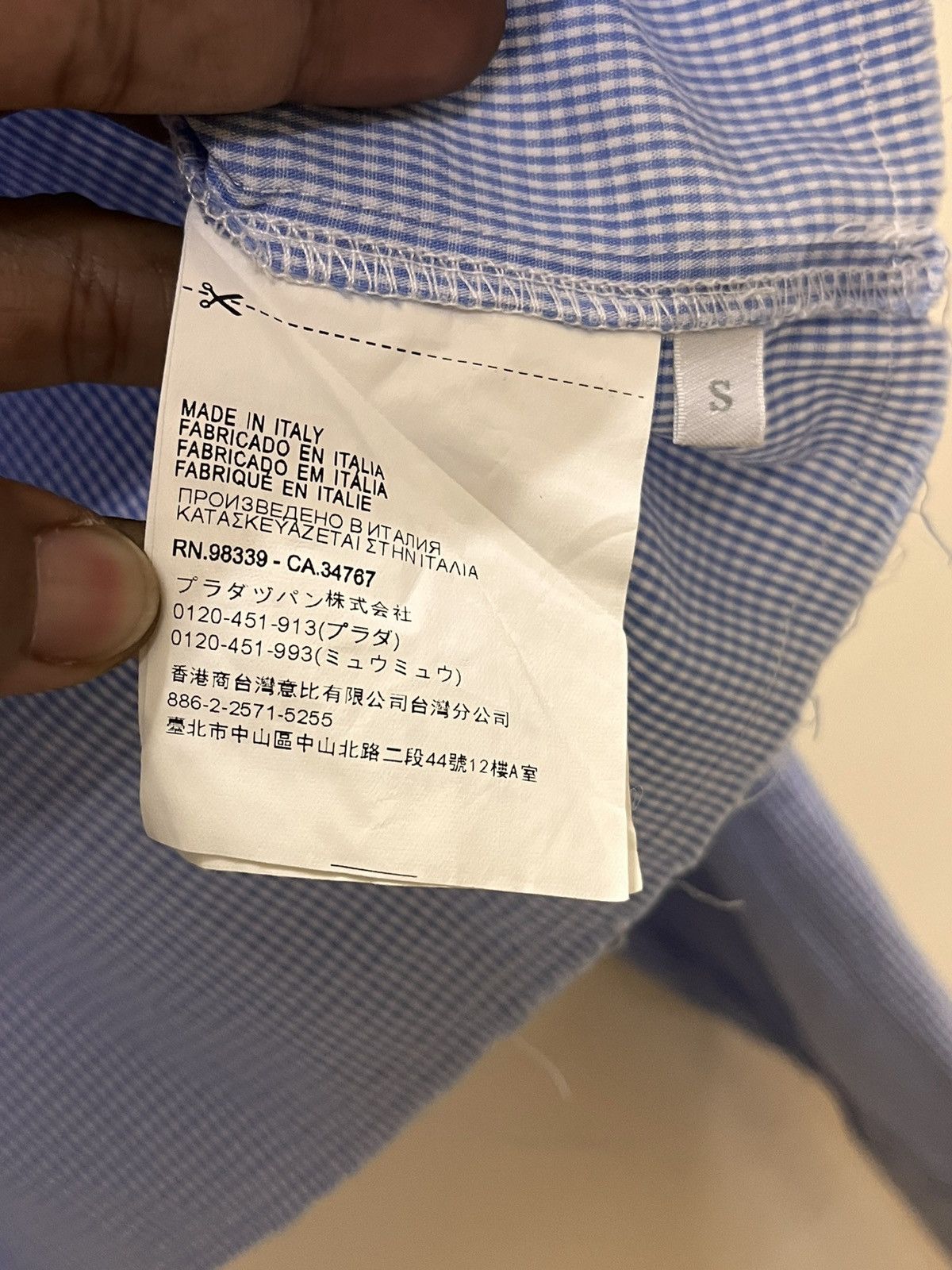 Miu Miu Miu Miu Croptop Size M / US 6-8 / IT 42-44 - 13 Thumbnail