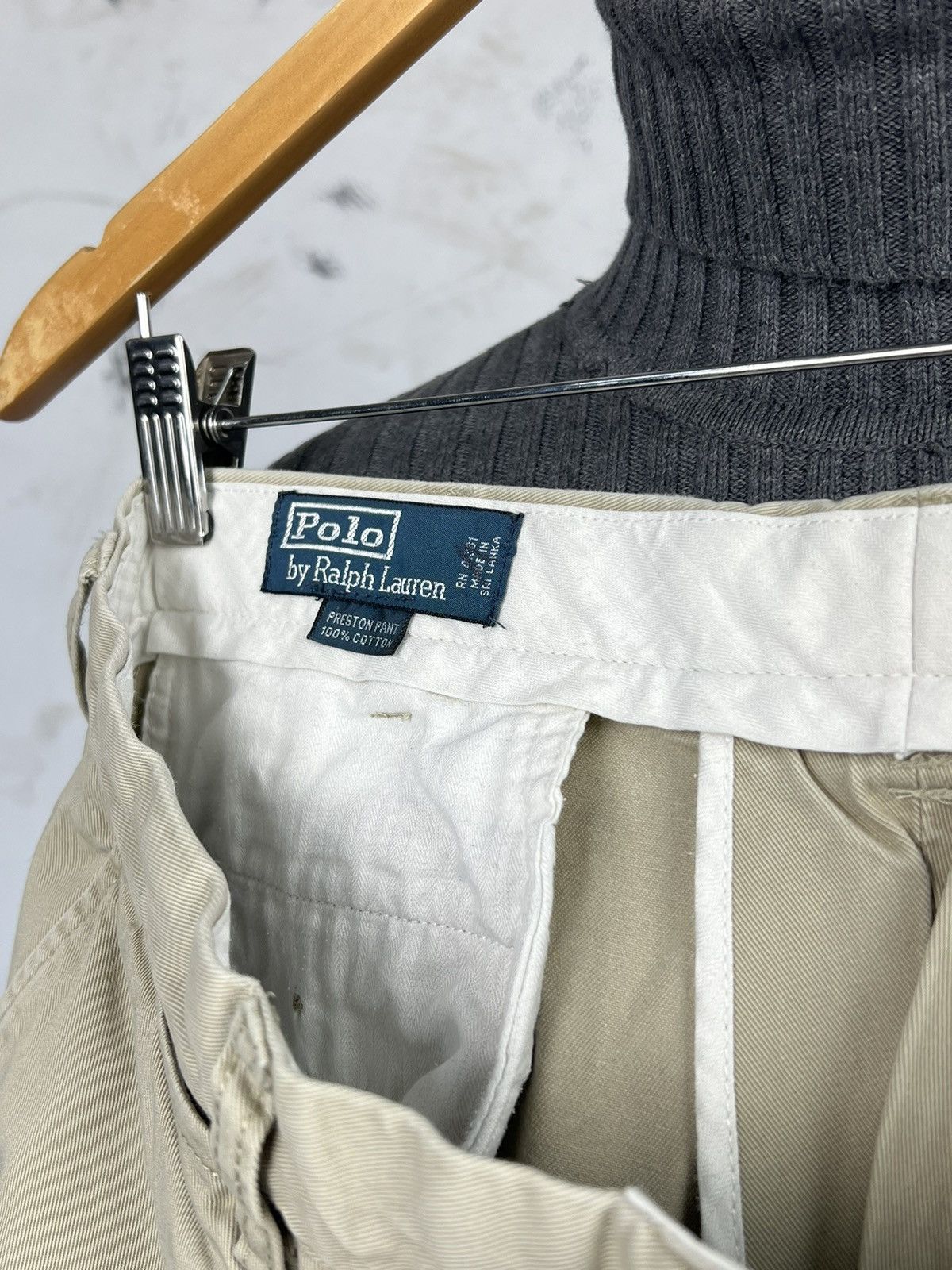 Polo Ralph Lauren Vintage Polo Ralph Lauren Chino Pants Size 34 Size US 34 / EU 50 - 9 Thumbnail