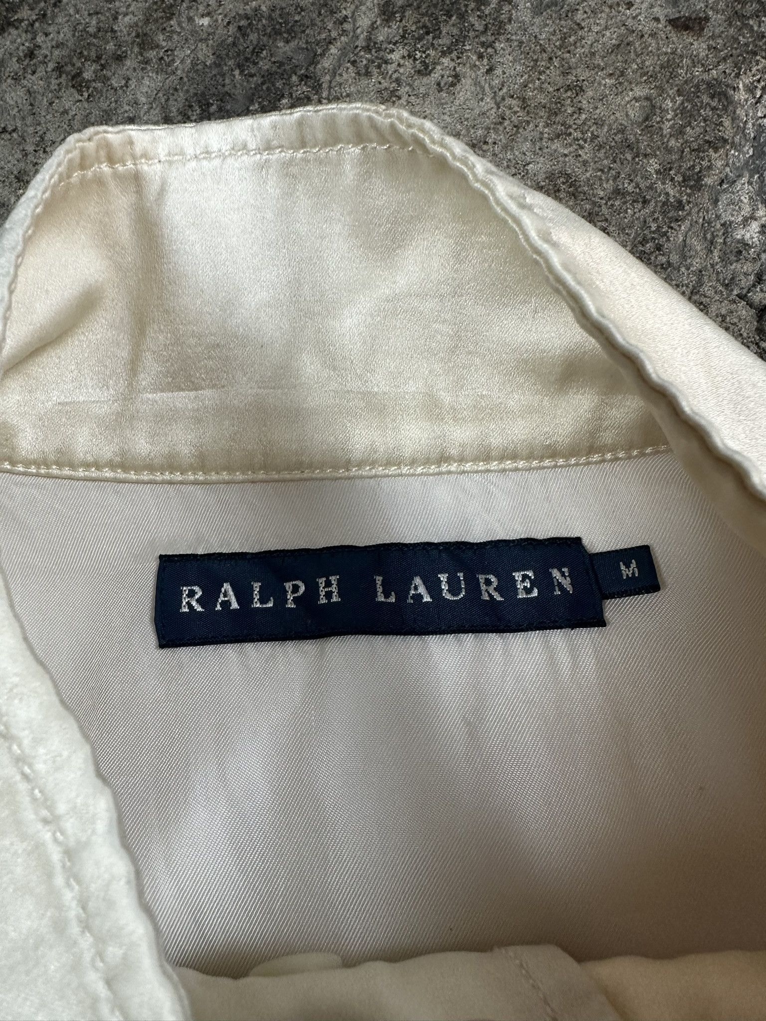 Ralph Lauren Vintage Ralph Lauren Silk Bomber Jacket Size M / US 6-8 / IT 42-44 - 7 Thumbnail