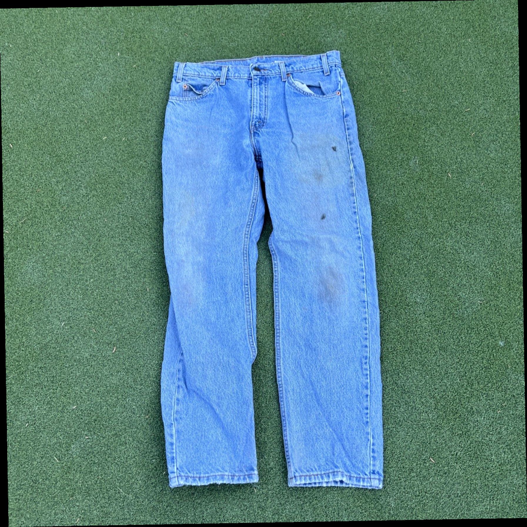 Levi's Vintage Levi's 505 ORANGE TAB Jeans Regular Fit Men's Size 34x30 Straight Leg Size US 34 / EU 50 - 5 Thumbnail