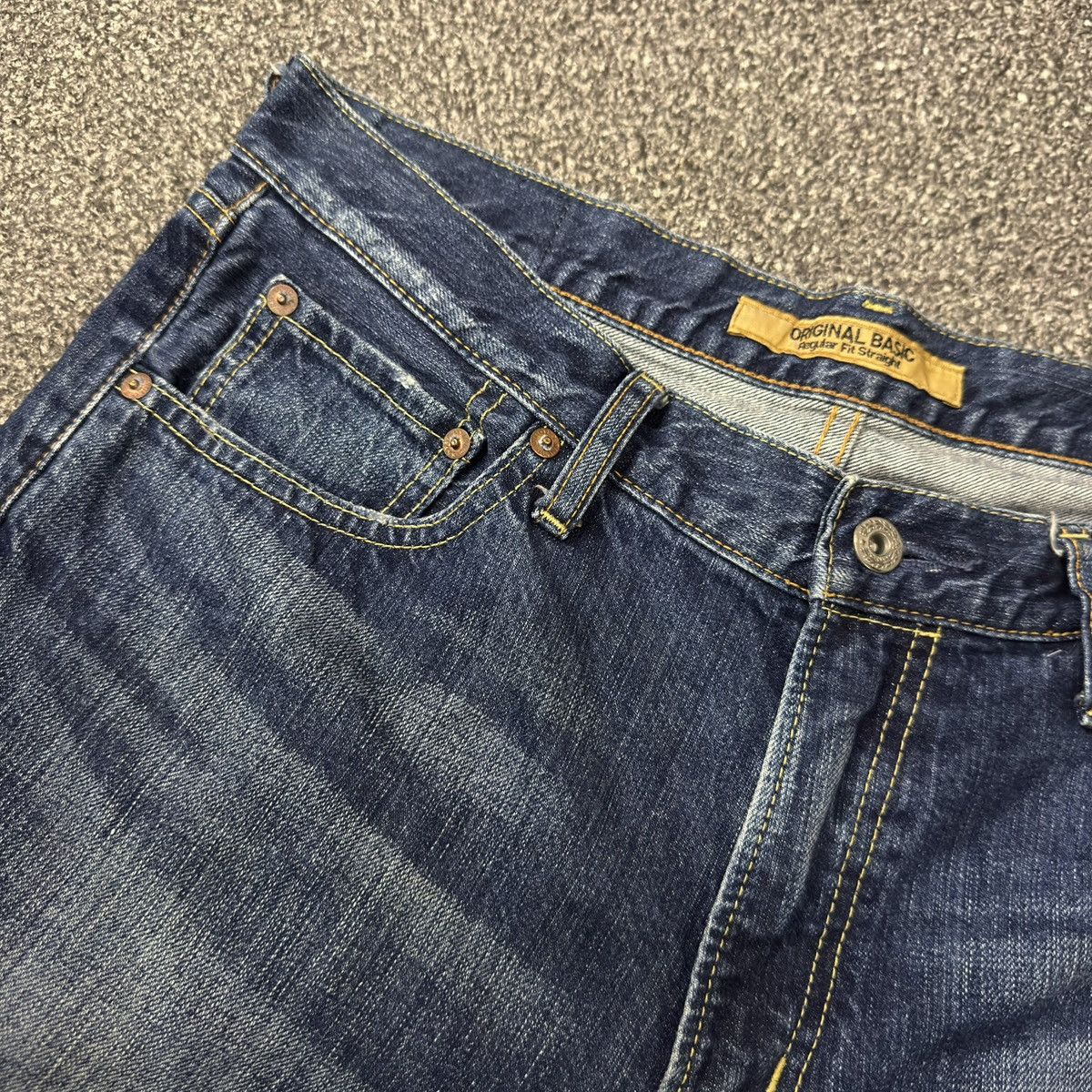 Undercover × Uniqlo Vintage 90s Uniqlo S002 Original Basic Regular Fit Staright Size US 33 - 13 Thumbnail