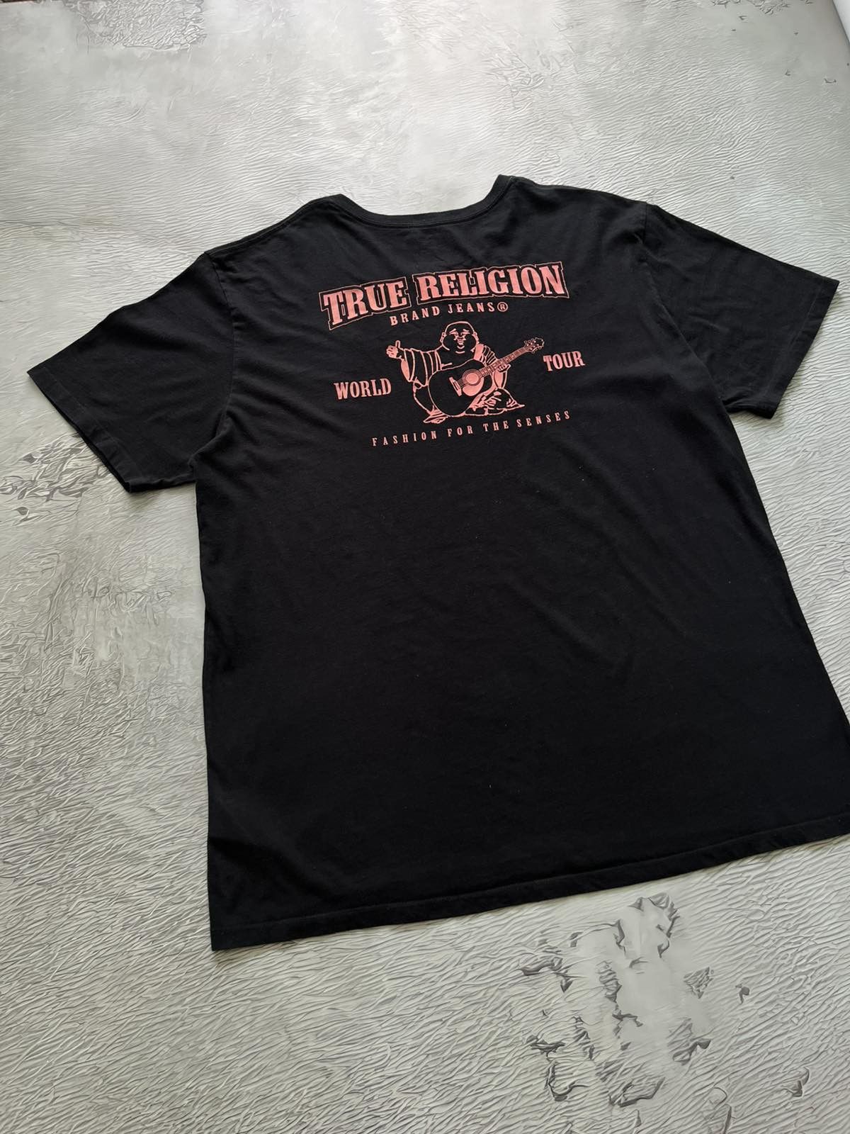 True Religion True Religion T Shirt Big Buddha Logo Tees Black Size US XXL / EU 58 / 5 - 2 Thumbnail