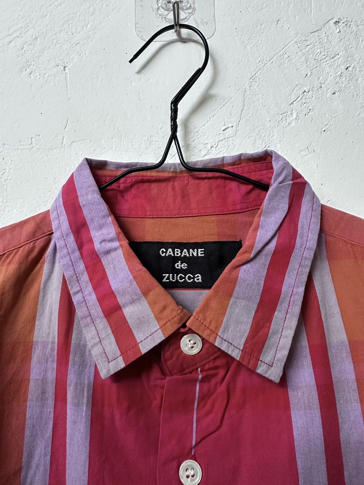 Issey Miyake Cabane De Zucca By Issey Miyake Multi Collor Shirt Size US S / EU 44-46 / 1 - 4 Thumbnail