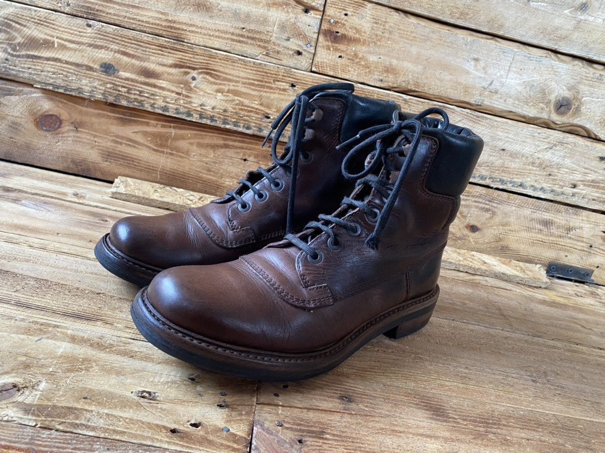 Prada Vintage Prada milano hiking boots brown leathers shoes Uk7.5 Size US 8.5 / EU 41-42 - 4 Thumbnail