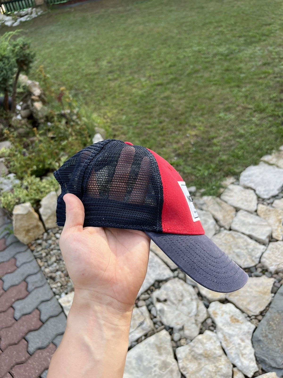 The North Face The North Face mudder trucker hat cap y2k outdoor faded mesh Size ONE SIZE - 2 Thumbnail