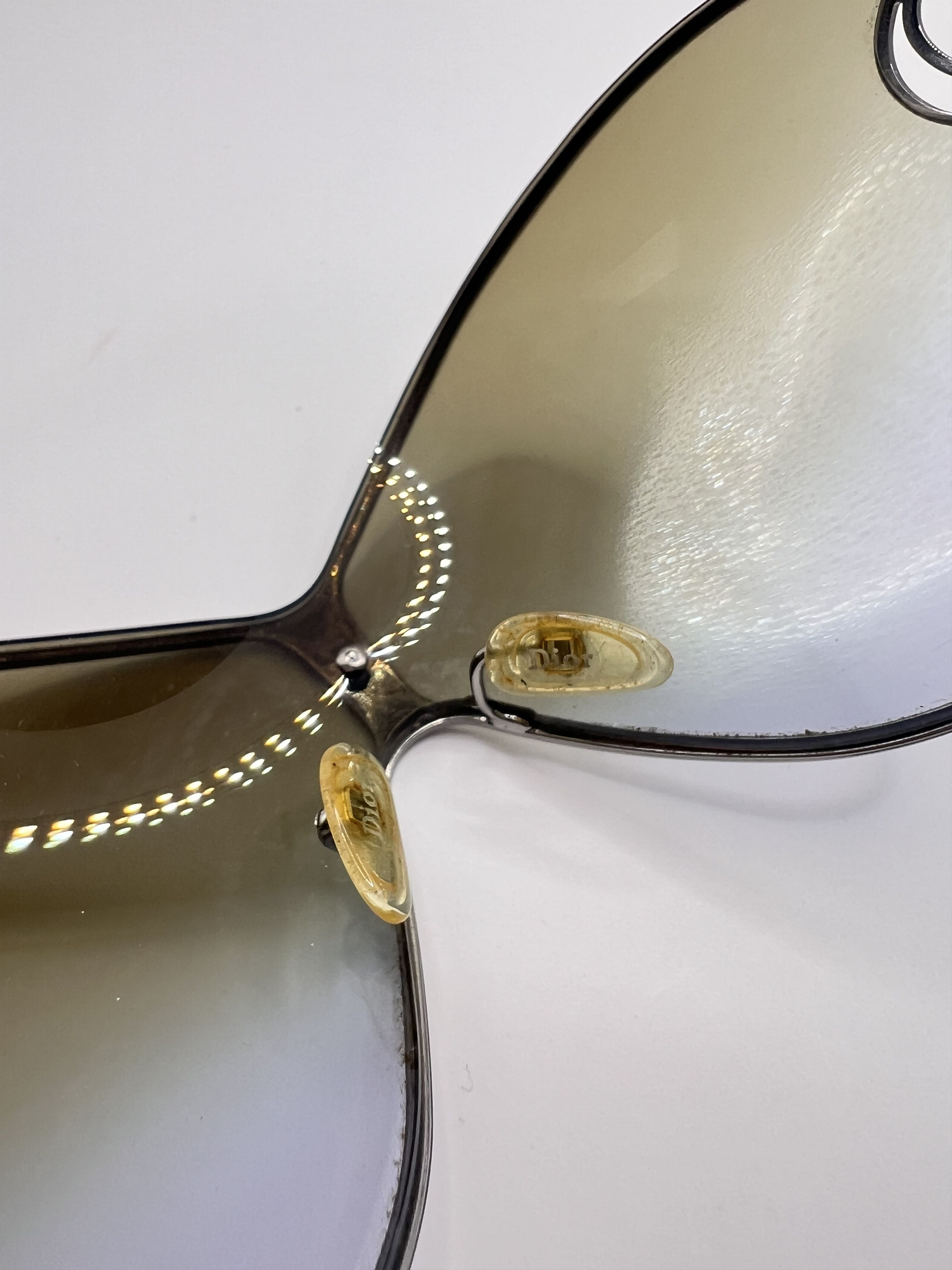 Dior Dior " Diorissimo 1 " silver sunglasses Size ONE SIZE - 12 Thumbnail
