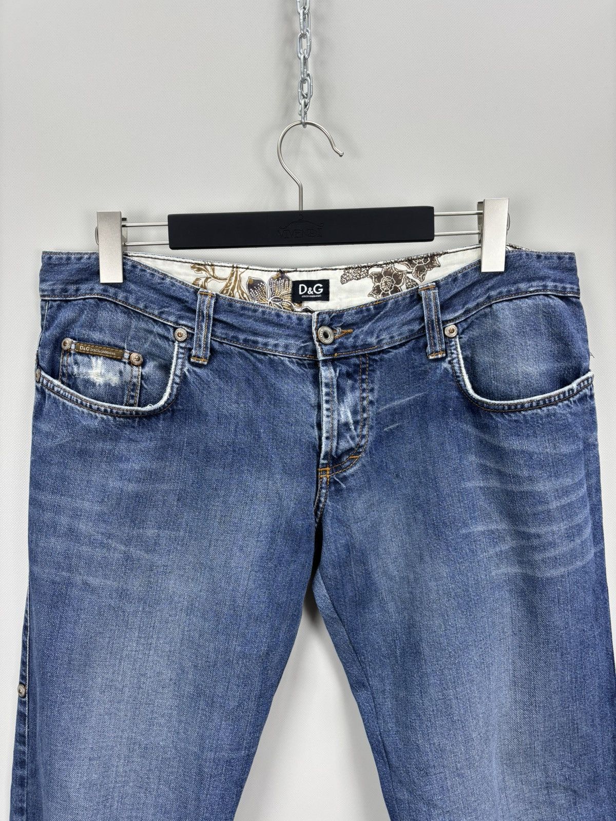 Dolce & Gabbana Mens jeans Dolce Gabbana Size 38/52 Color Blue Size US 38 / EU 54 - 3 Thumbnail