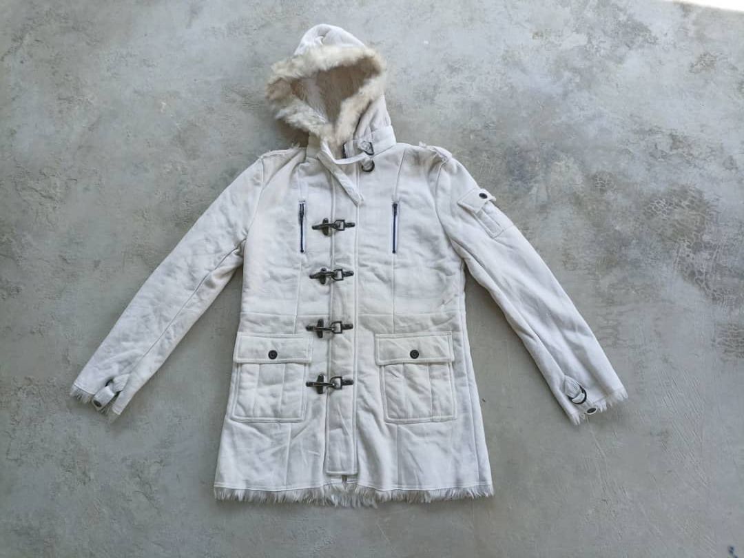 In The Attic In The Attic Faux Fur duffle Jacket Size L / US 10 / IT 46 - 3 Thumbnail