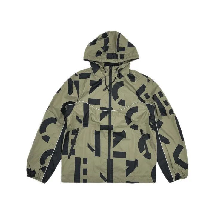 Kenzo KENZO FW22 Logo Print Hooded Windbreaker Jacket -2507 Size US M / EU 48-50 / 2 - 2 Thumbnail