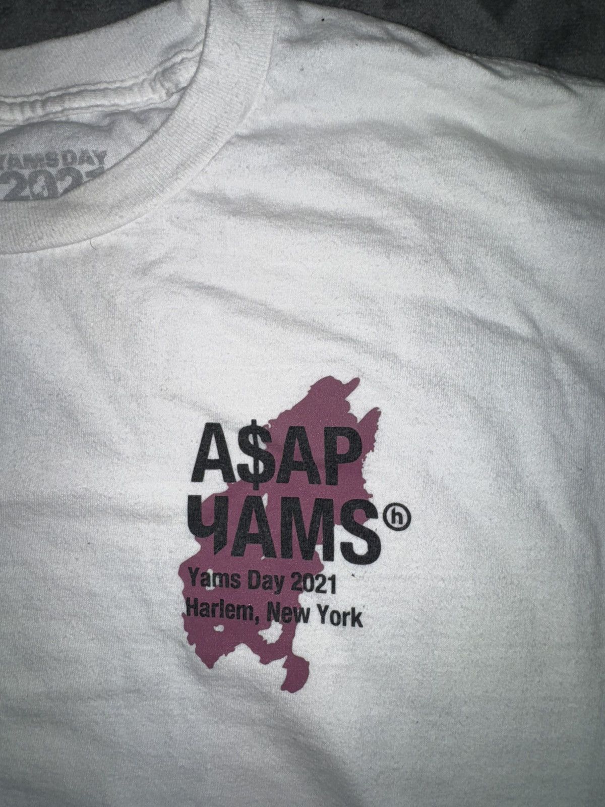 HIDDEN HIDDEN NY x ASAP yams day 2021 tee Size US XL / EU 56 / 4 - 2 Thumbnail
